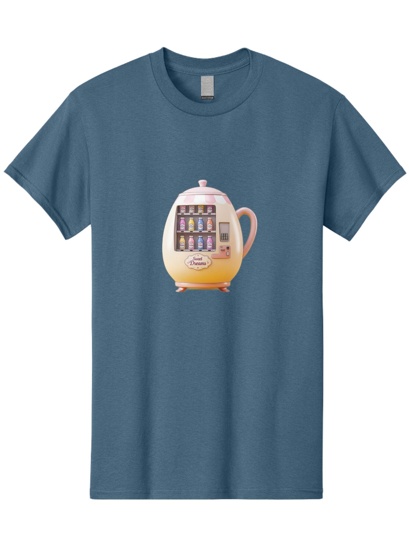Sweet-Dreams-Teapot-Vending-Machine Men'S Graphic Tee, 100% Cotton, Comfortable Casual Summer Wear, Machine Washable, Vintage Camera, Old Camera, Antique Camera, Black Camera, Classic Photography, Photography Equipment, Nostalgic Device, Ban681 8