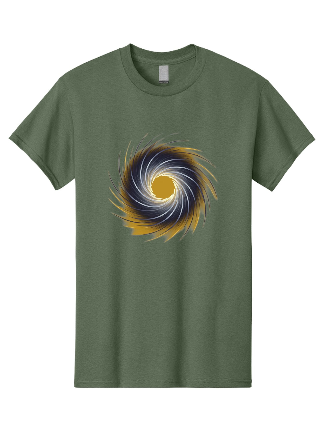 Swirling-Spiral Men'S Graphic Tee, 100% Cotton, Comfortable Casual Summer Wear, Machine Washable, Vintage Camera, Old Camera, Antique Camera, Black Camera, Classic Photography, Photography Equipment, Nostalgic Device, Film Camera, Camera Art Ban682