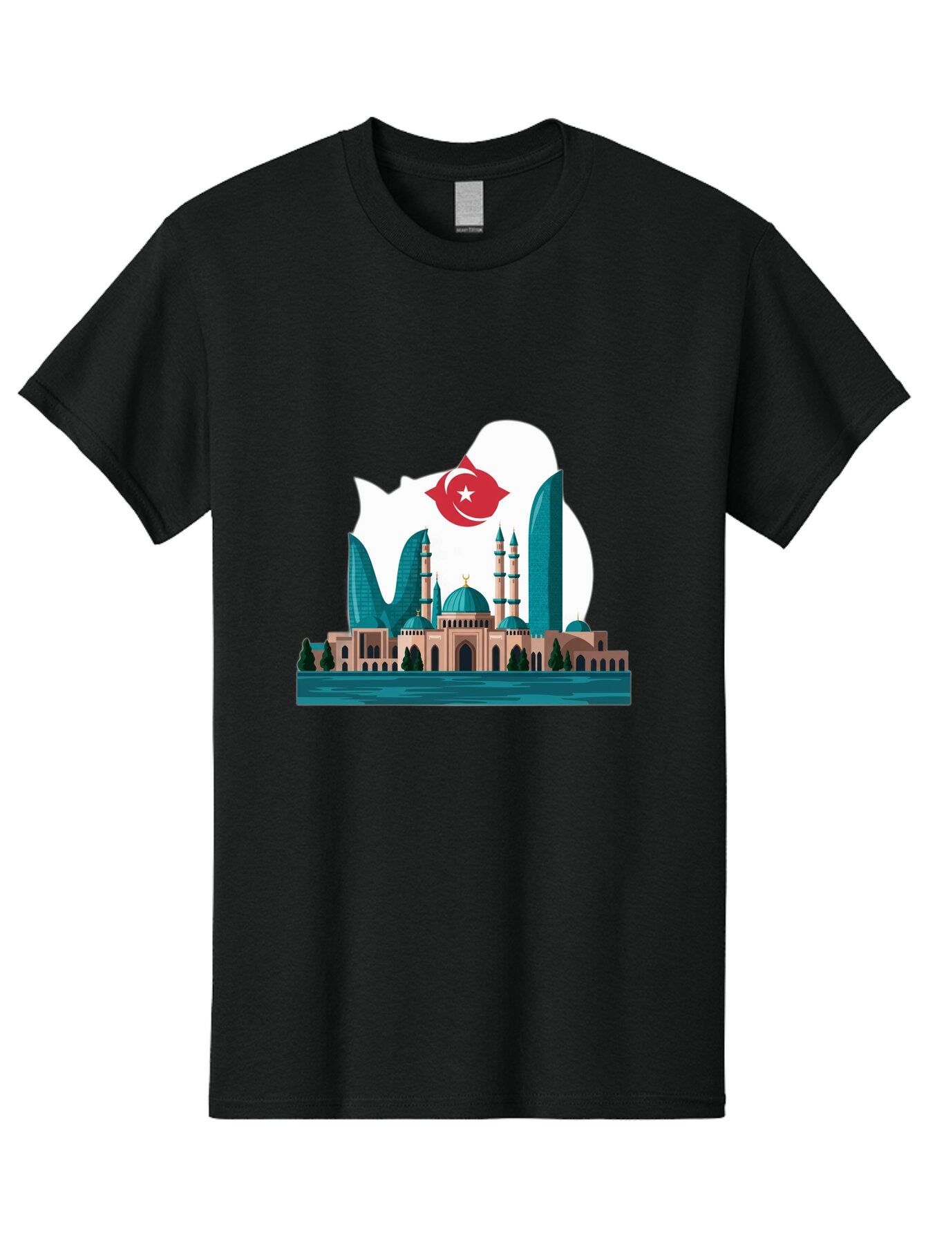 Taksim-Mosque Men'S Graphic Tee, 100% Cotton, Comfortable Casual Summer Wear, Machine Washable, Vintage Camera, Old Camera, Antique Camera, Black Camera, Classic Photography, Photography Equipment, Nostalgic Device, Film Camera, Camera Art Ban694 3
