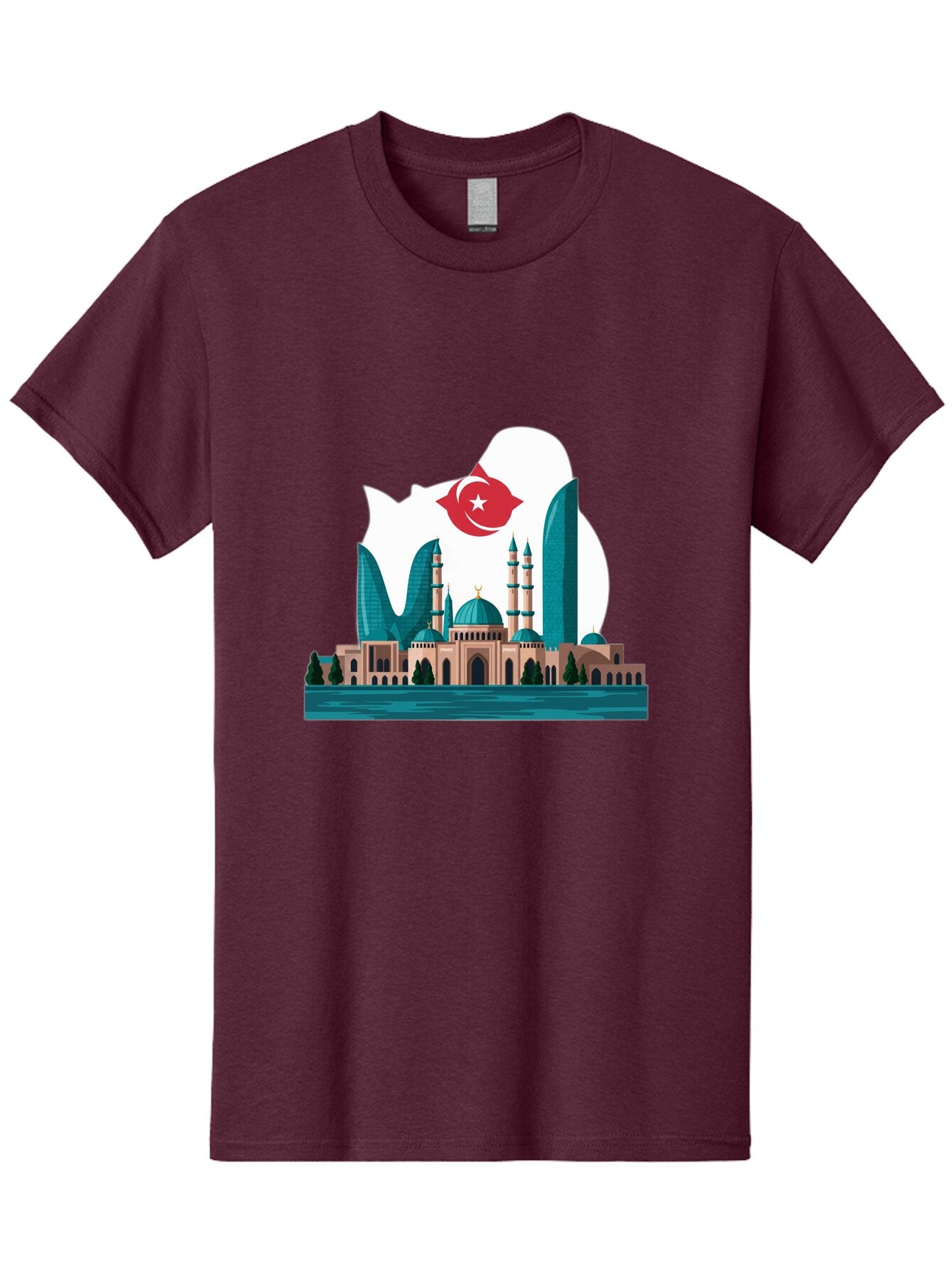 Taksim-Mosque Men'S Graphic Tee, 100% Cotton, Comfortable Casual Summer Wear, Machine Washable, Vintage Camera, Old Camera, Antique Camera, Black Camera, Classic Photography, Photography Equipment, Nostalgic Device, Film Camera, Camera Art Ban694 6