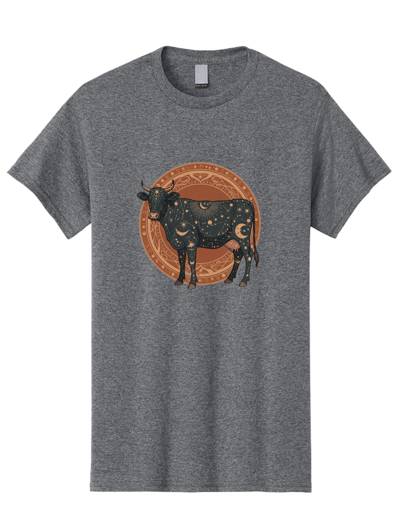 Taurus-Zodiac-Cow Men'S Graphic Tee, 100% Cotton, Comfortable Casual Summer Wear, Machine Washable, Vintage Camera, Old Camera, Antique Camera, Black Camera, Classic Photography, Photography Equipment, Nostalgic Device, Film Camera, Camera Art Ban702 14