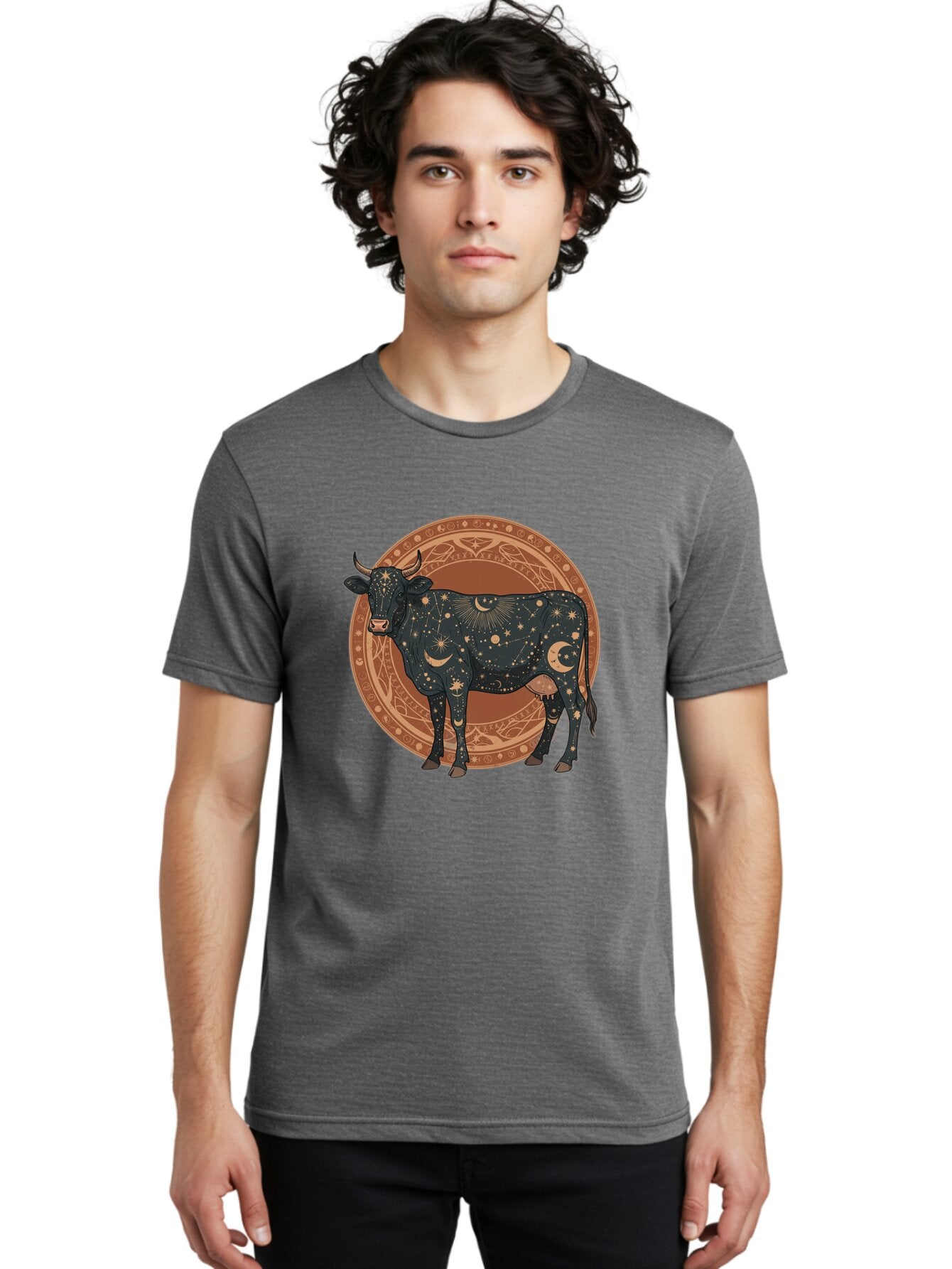 Taurus-Zodiac-Cow Men'S Graphic Tee, 100% Cotton, Comfortable Casual Summer Wear, Machine Washable, Vintage Camera, Old Camera, Antique Camera, Black Camera, Classic Photography, Photography Equipment, Nostalgic Device, Film Camera, Camera Art Ban702 29