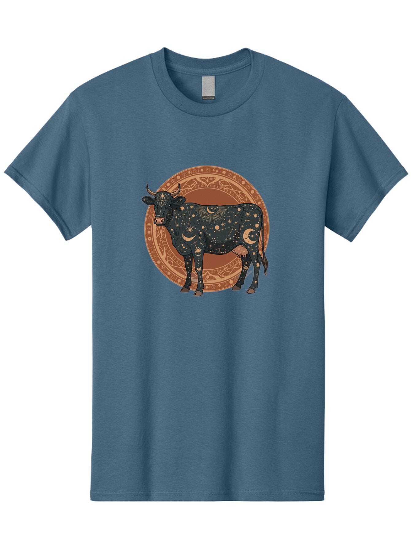 Taurus-Zodiac-Cow Men'S Graphic Tee, 100% Cotton, Comfortable Casual Summer Wear, Machine Washable, Vintage Camera, Old Camera, Antique Camera, Black Camera, Classic Photography, Photography Equipment, Nostalgic Device, Film Camera, Camera Art Ban702 7