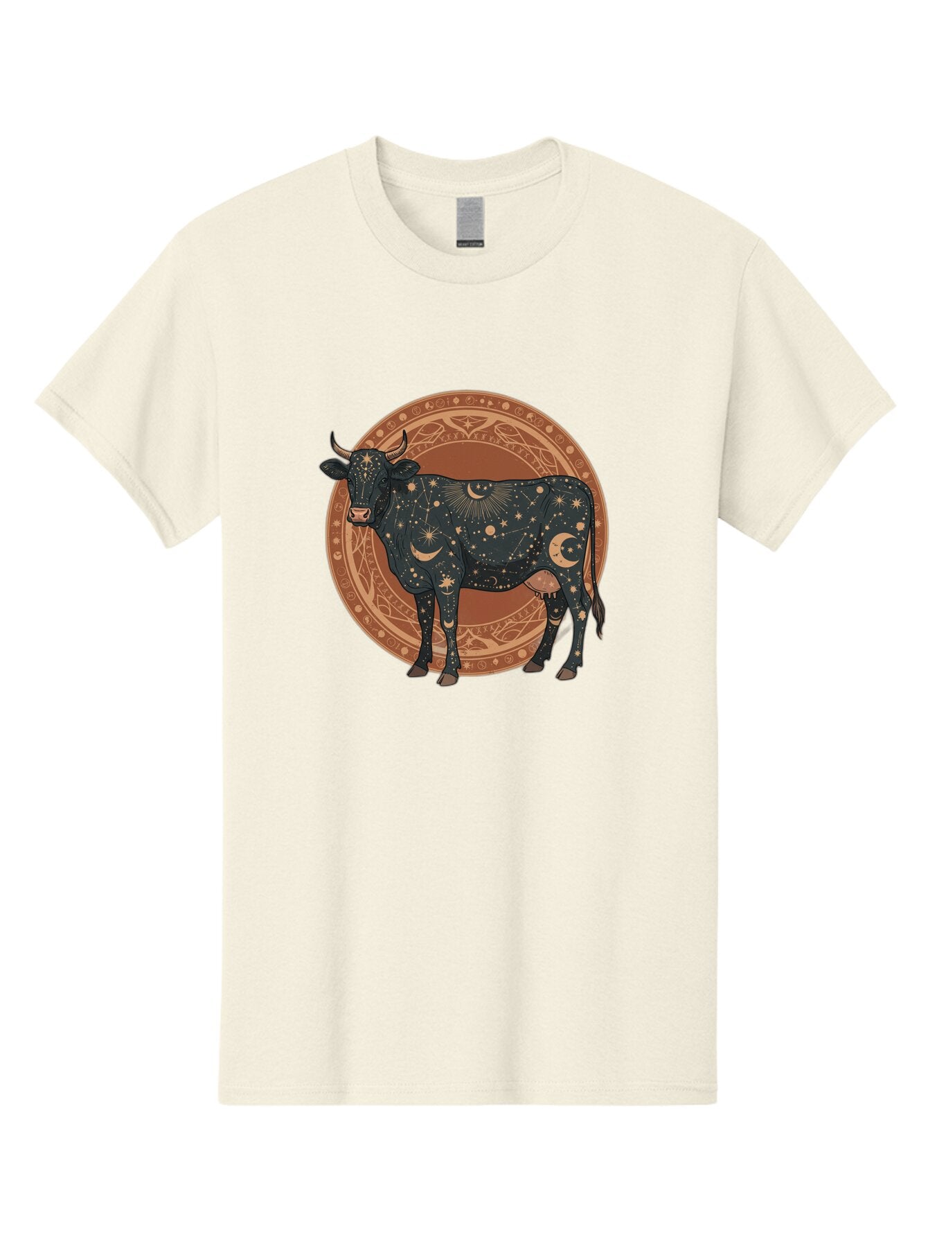 Taurus-Zodiac-Cow Men'S Graphic Tee, 100% Cotton, Comfortable Casual Summer Wear, Machine Washable, Vintage Camera, Old Camera, Antique Camera, Black Camera, Classic Photography, Photography Equipment, Nostalgic Device, Film Camera, Camera Art Ban702 4