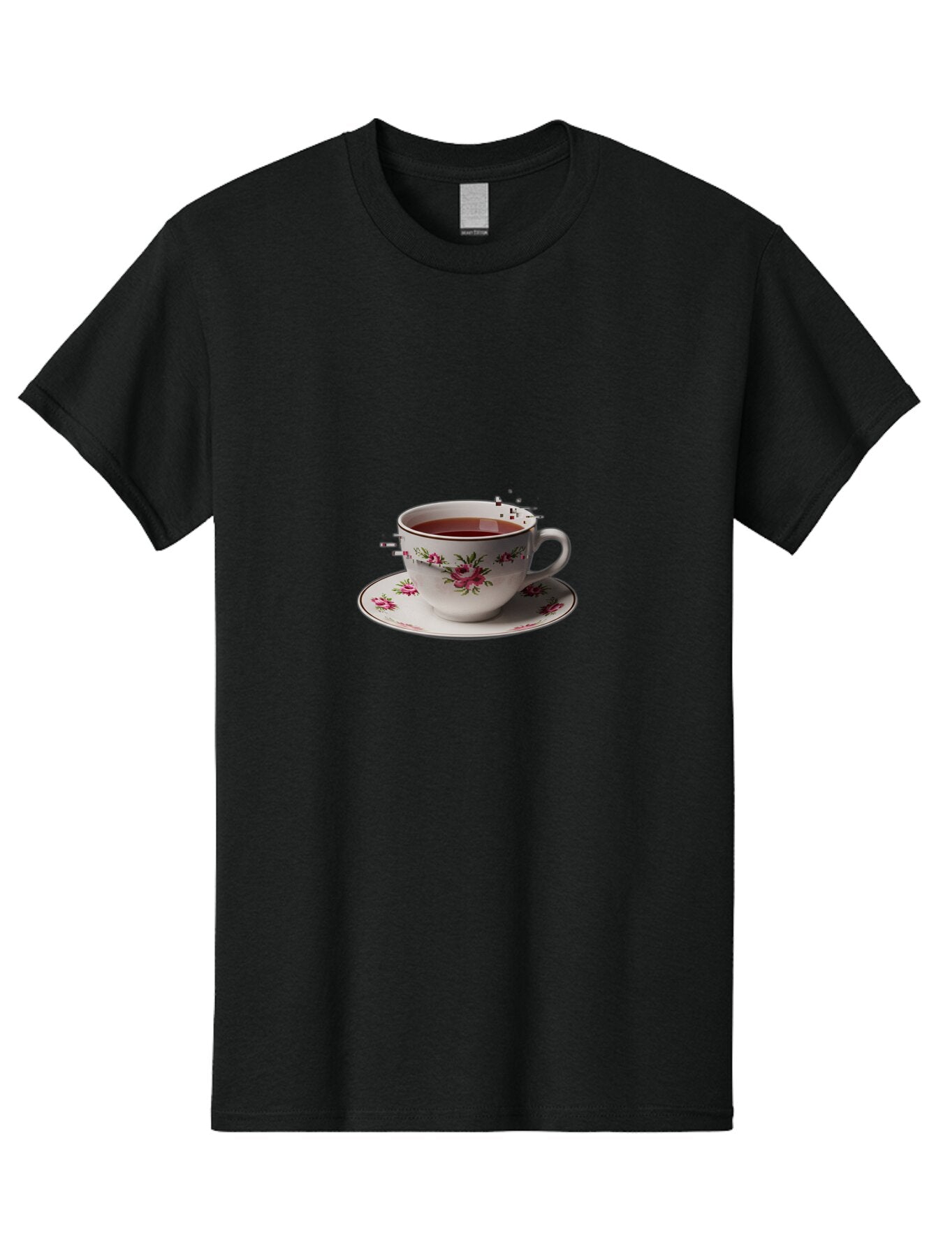 Tea-Cup-1 Men'S Graphic Tee, 100% Cotton, Comfortable Casual Summer Wear, Machine Washable, Vintage Camera, Old Camera, Antique Camera, Black Camera, Classic Photography, Photography Equipment, Nostalgic Device, Film Camera, Camera Art Ban703 6