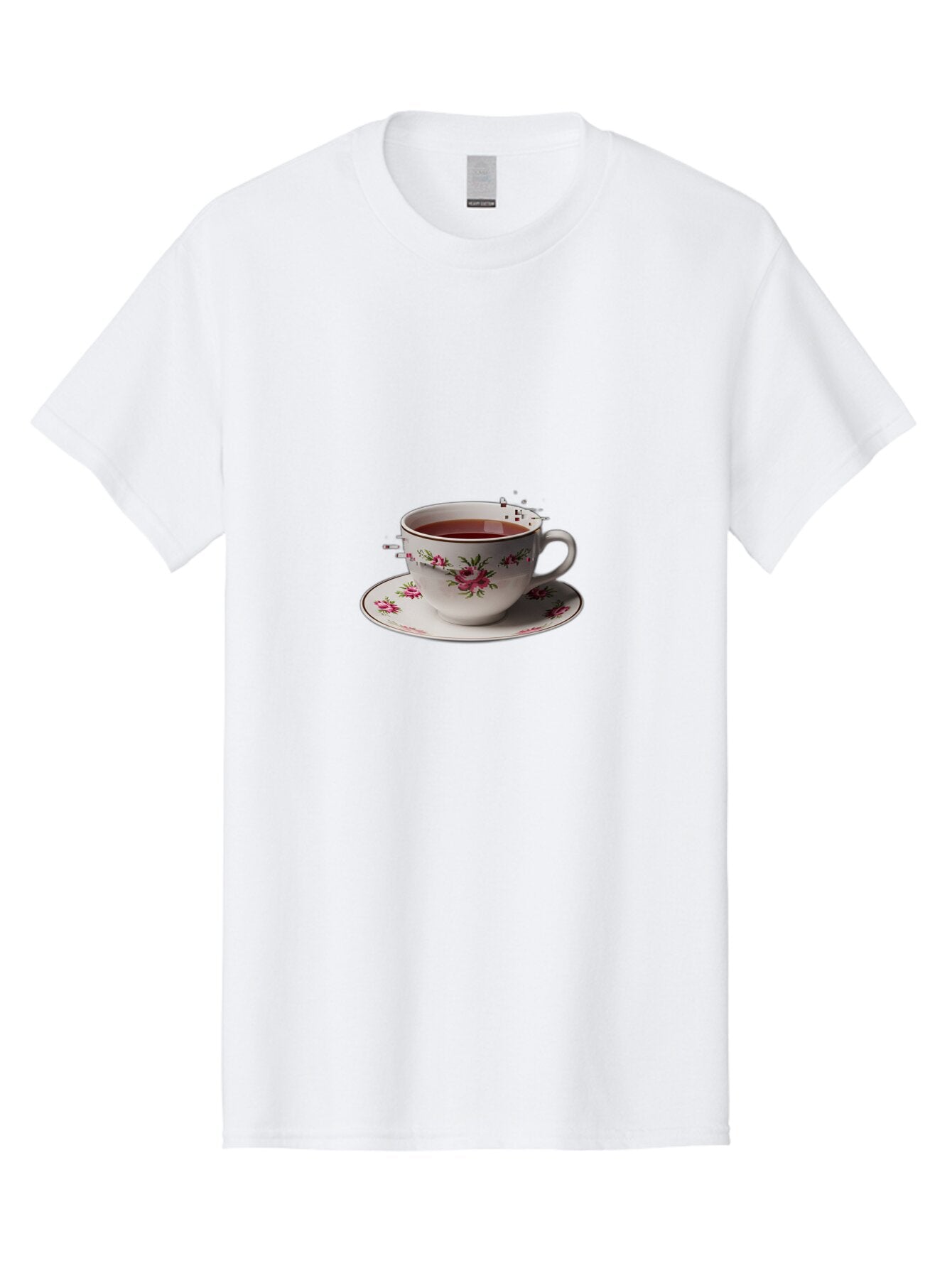 Tea-Cup-1 Men'S Graphic Tee, 100% Cotton, Comfortable Casual Summer Wear, Machine Washable, Vintage Camera, Old Camera, Antique Camera, Black Camera, Classic Photography, Photography Equipment, Nostalgic Device, Film Camera, Camera Art Ban703 5