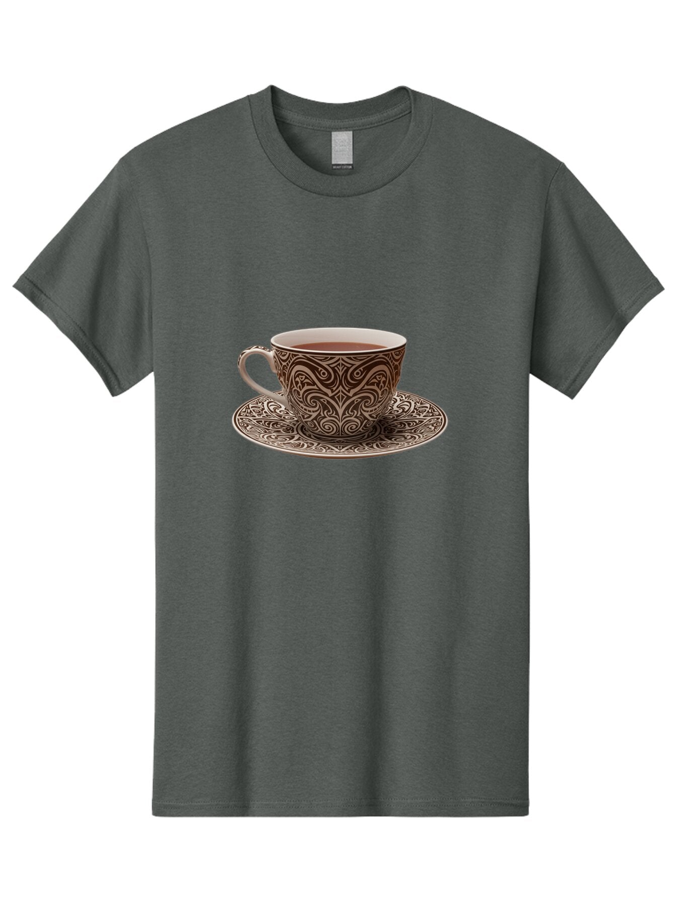 Tea-Cup Men'S Graphic Tee, 100% Cotton, Comfortable Casual Summer Wear, Machine Washable, Vintage Camera, Old Camera, Antique Camera, Black Camera, Classic Photography, Photography Equipment, Nostalgic Device, Film Camera, Camera Art Ban704 7
