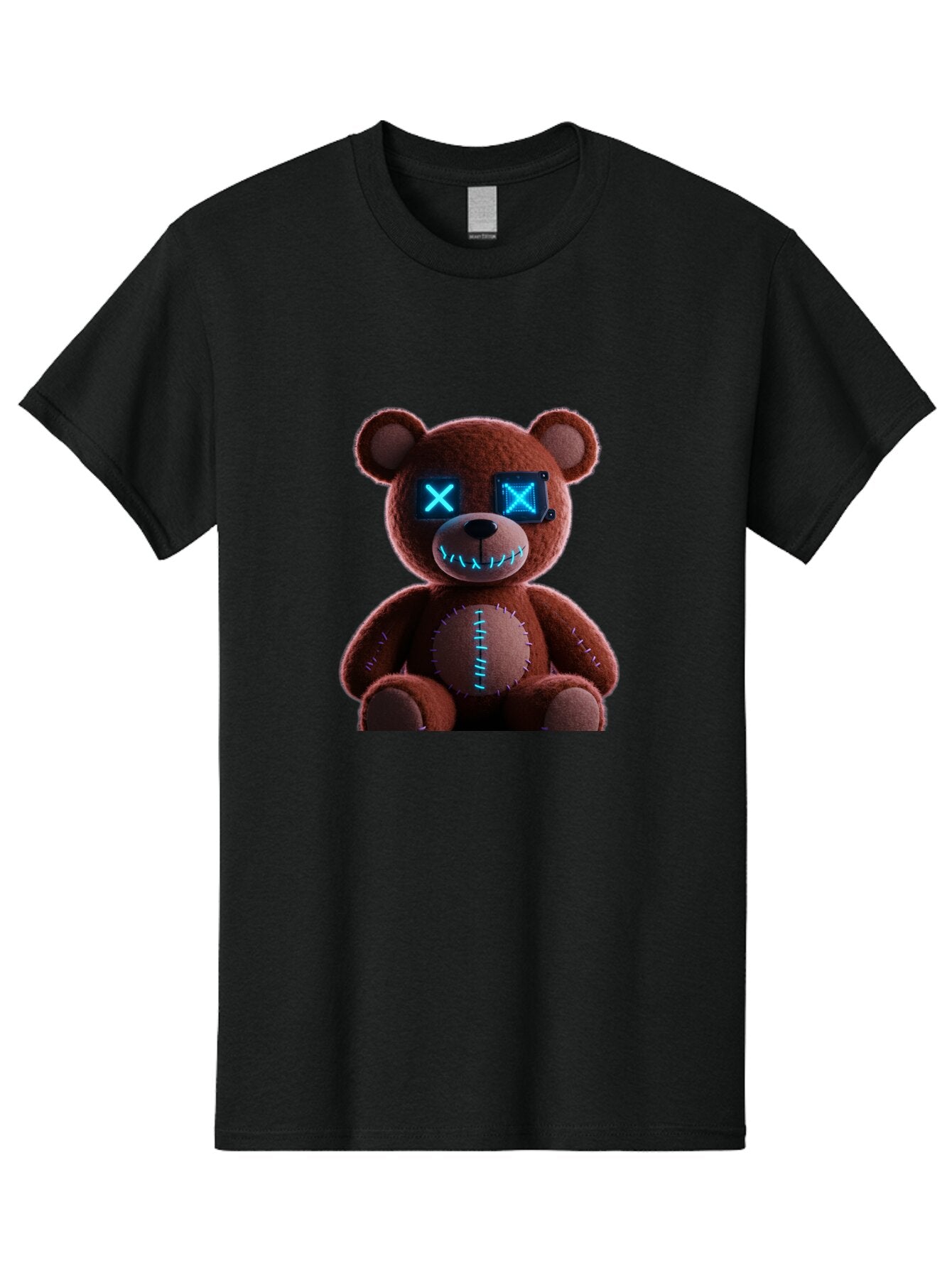 Teddy-1 Men'S Graphic Tee, 100% Cotton, Comfortable Casual Summer Wear, Machine Washable, Vintage Camera, Old Camera, Antique Camera, Black Camera, Classic Photography, Photography Equipment, Nostalgic Device, Film Camera, Camera Art Ban708 7