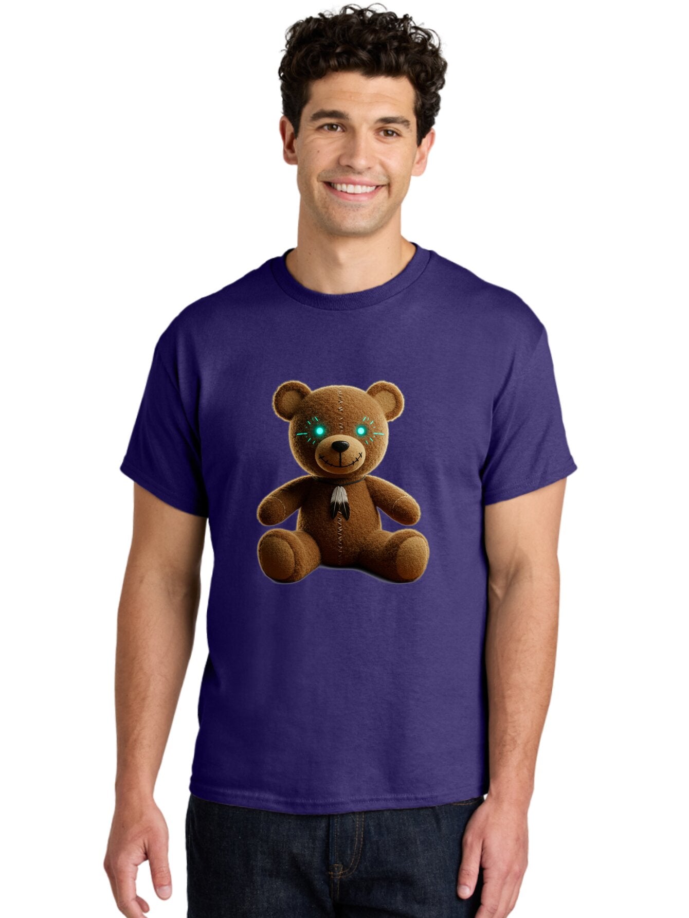 Teddy-3 Men'S Graphic Tee, 100% Cotton, Comfortable Casual Summer Wear, Machine Washable, Vintage Camera, Old Camera, Antique Camera, Black Camera, Classic Photography, Photography Equipment, Nostalgic Device, Film Camera, Camera Art Ban710 30