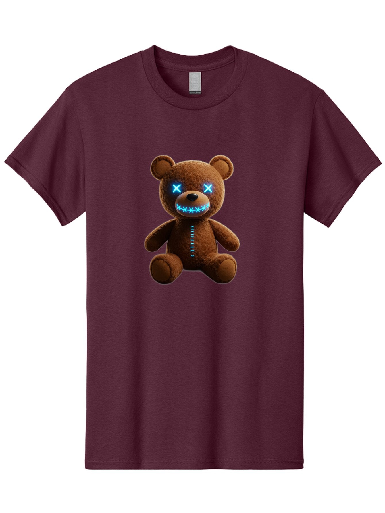 Teddy-Bear-1 Men'S Graphic Tee, 100% Cotton, Comfortable Casual Summer Wear, Machine Washable, Vintage Camera, Old Camera, Antique Camera, Black Camera, Classic Photography, Photography Equipment, Nostalgic Device, Film Camera, Camera Art Ban711 4