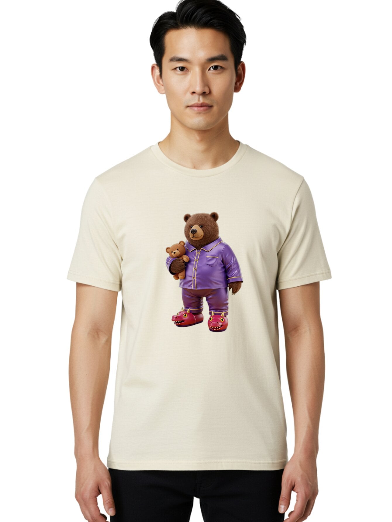 Teddy-Bear-In-Purple-Pajamas Men'S Graphic Tee, 100% Cotton, Comfortable Casual Summer Wear, Machine Washable, Vintage Camera, Old Camera, Antique Camera, Black Camera, Classic Photography, Photography Equipment, Nostalgic Device, Film Camera, Ban715 29