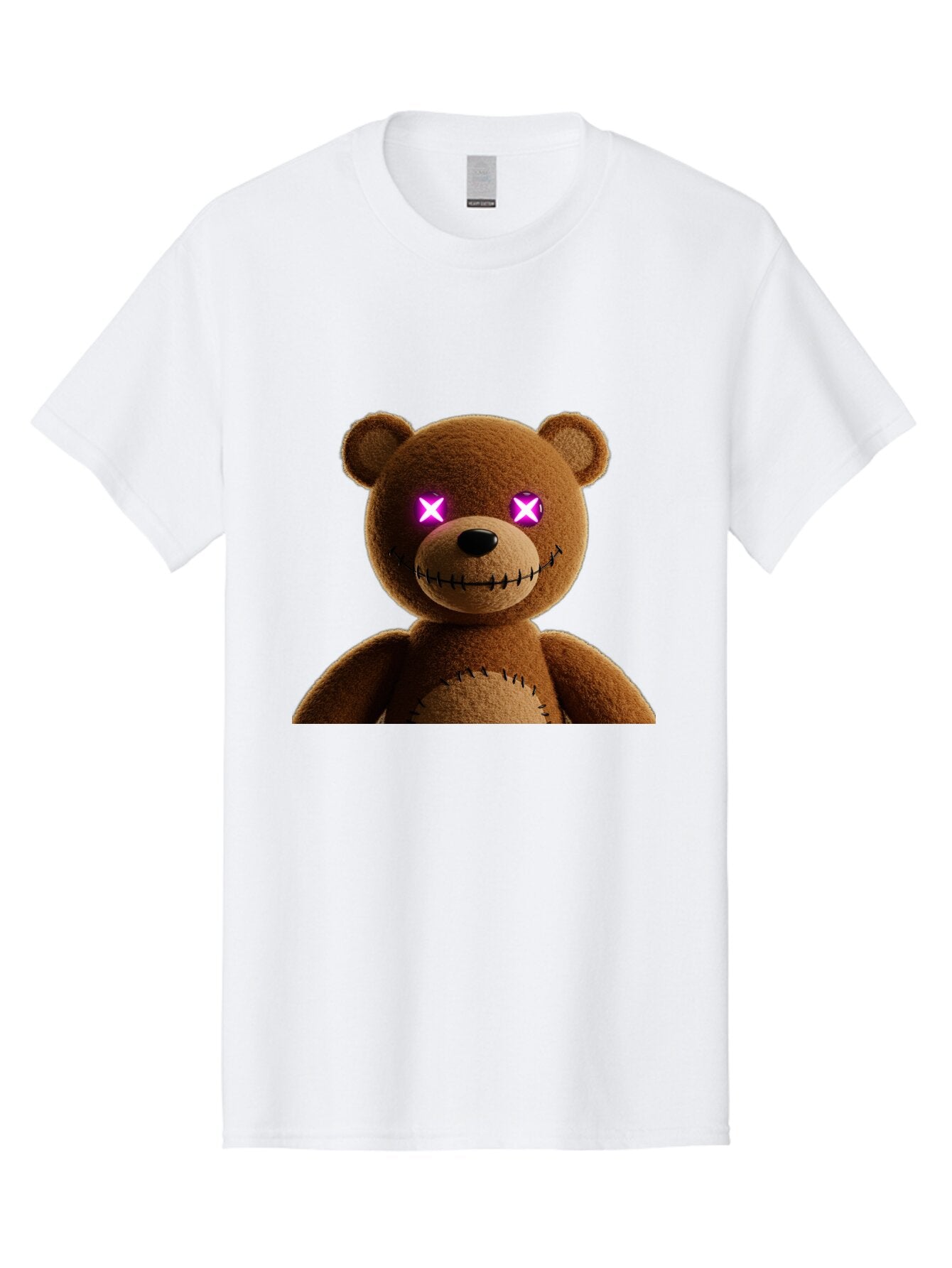 Teddy-Bear-With-Glowing-Eyes Men'S Graphic Tee, 100% Cotton, Comfortable Casual Summer Wear, Machine Washable, Vintage Camera, Old Camera, Antique Camera, Black Camera, Classic Photography, Photography Equipment, Nostalgic Device, Film Camera, Ban718 7
