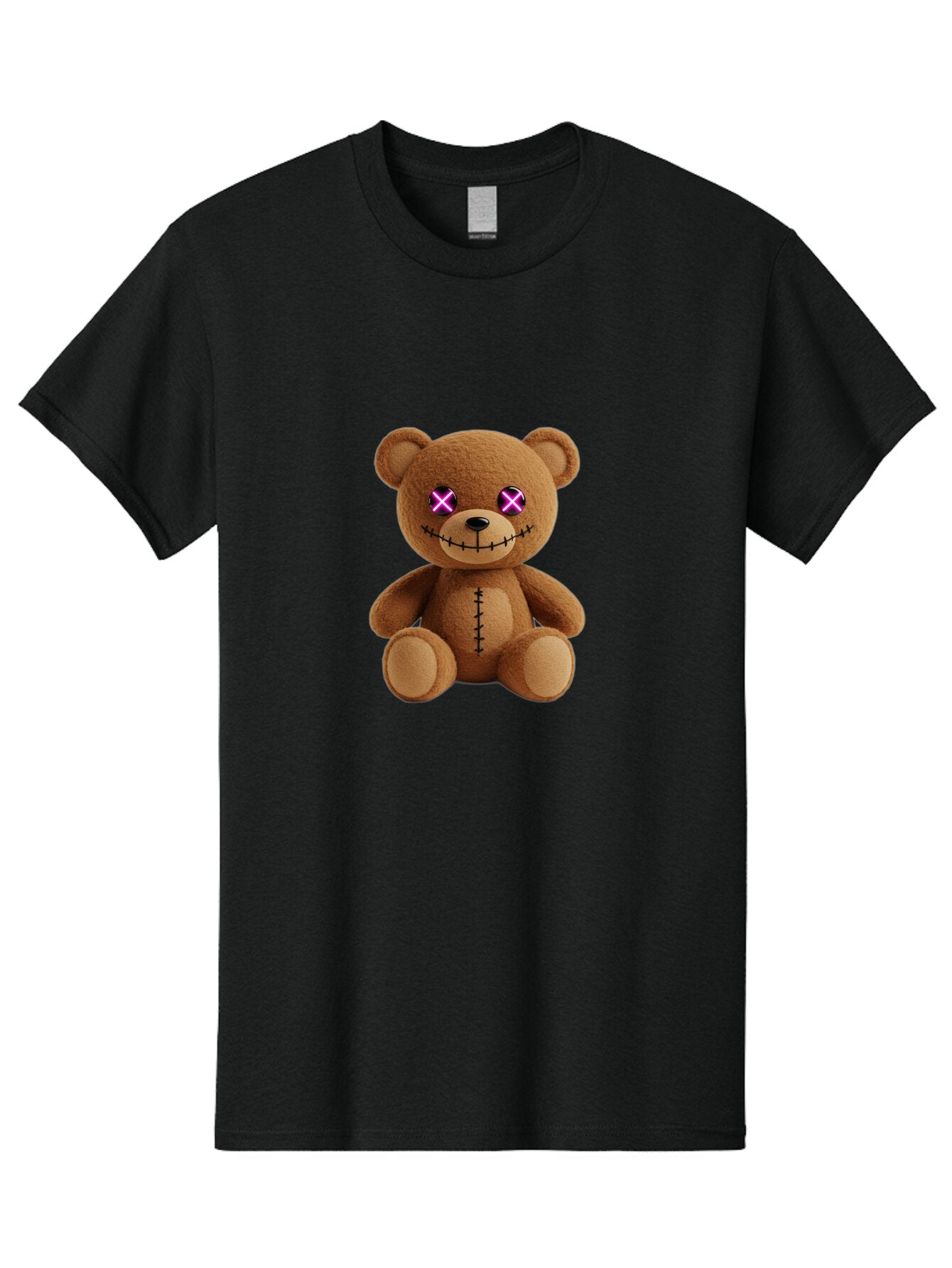 Teddy-Bear Men'S Graphic Tee, 100% Cotton, Comfortable Casual Summer Wear, Machine Washable, Vintage Camera, Old Camera, Antique Camera, Black Camera, Classic Photography, Photography Equipment, Nostalgic Device, Film Camera, Camera Art Ban719 3