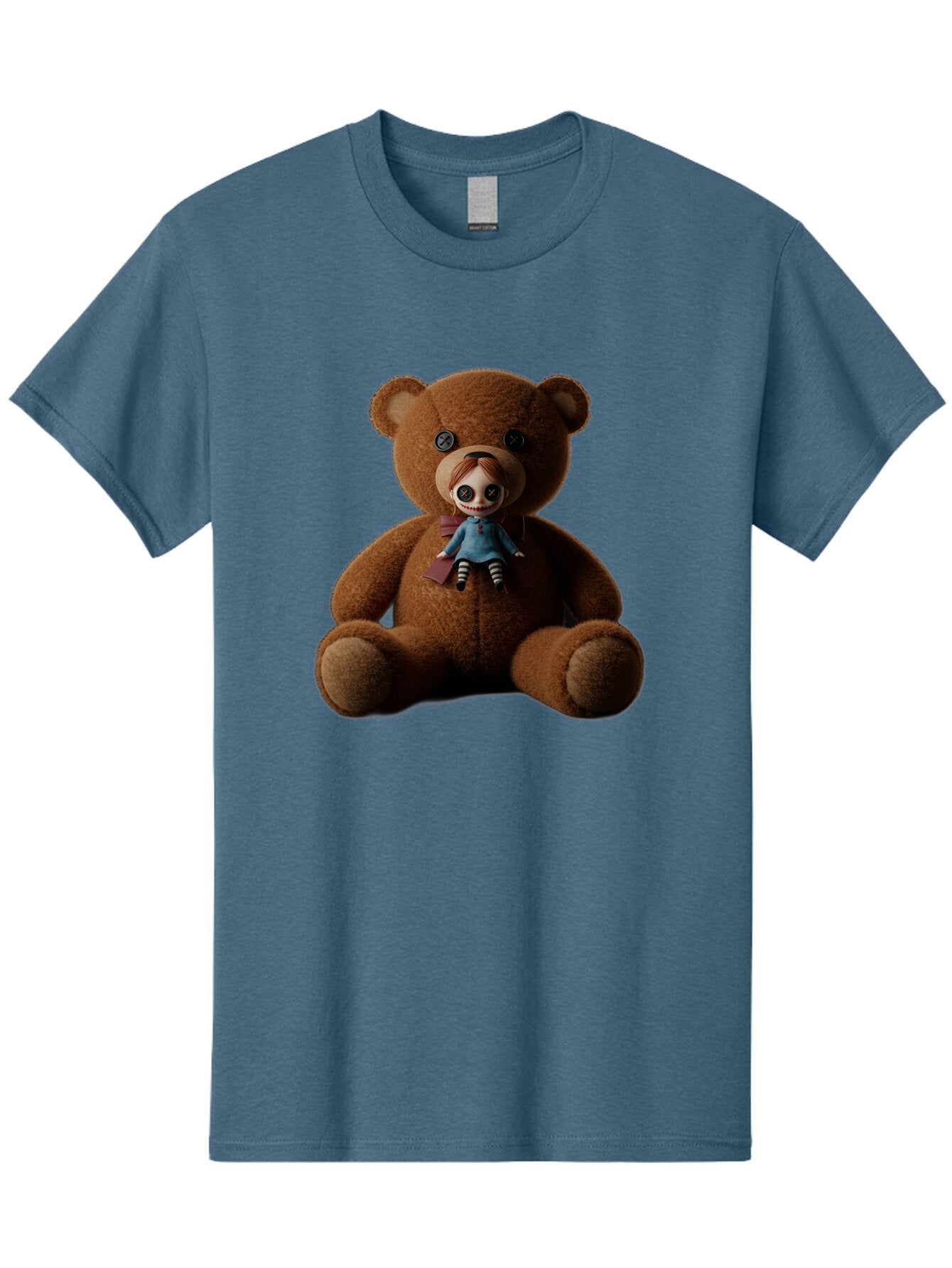 Teddy-Head-Annabelle Men'S Graphic Tee, 100% Cotton, Comfortable Casual Summer Wear, Machine Washable, Vintage Camera, Old Camera, Antique Camera, Black Camera, Classic Photography, Photography Equipment, Nostalgic Device, Film Camera, Ban723