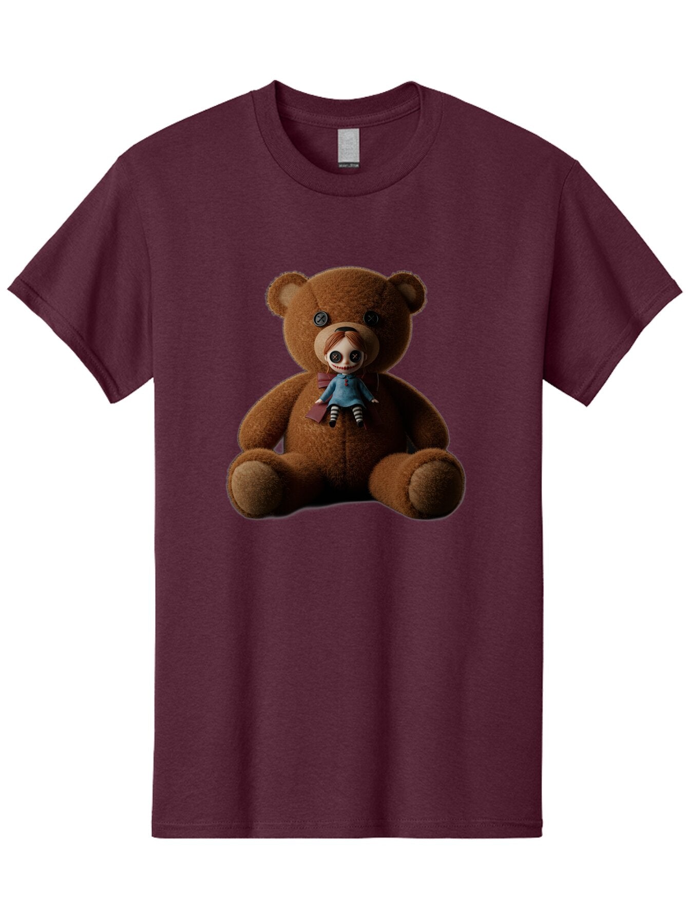 Teddy-Head-Annabelle Men'S Graphic Tee, 100% Cotton, Comfortable Casual Summer Wear, Machine Washable, Vintage Camera, Old Camera, Antique Camera, Black Camera, Classic Photography, Photography Equipment, Nostalgic Device, Film Camera, Ban723 3