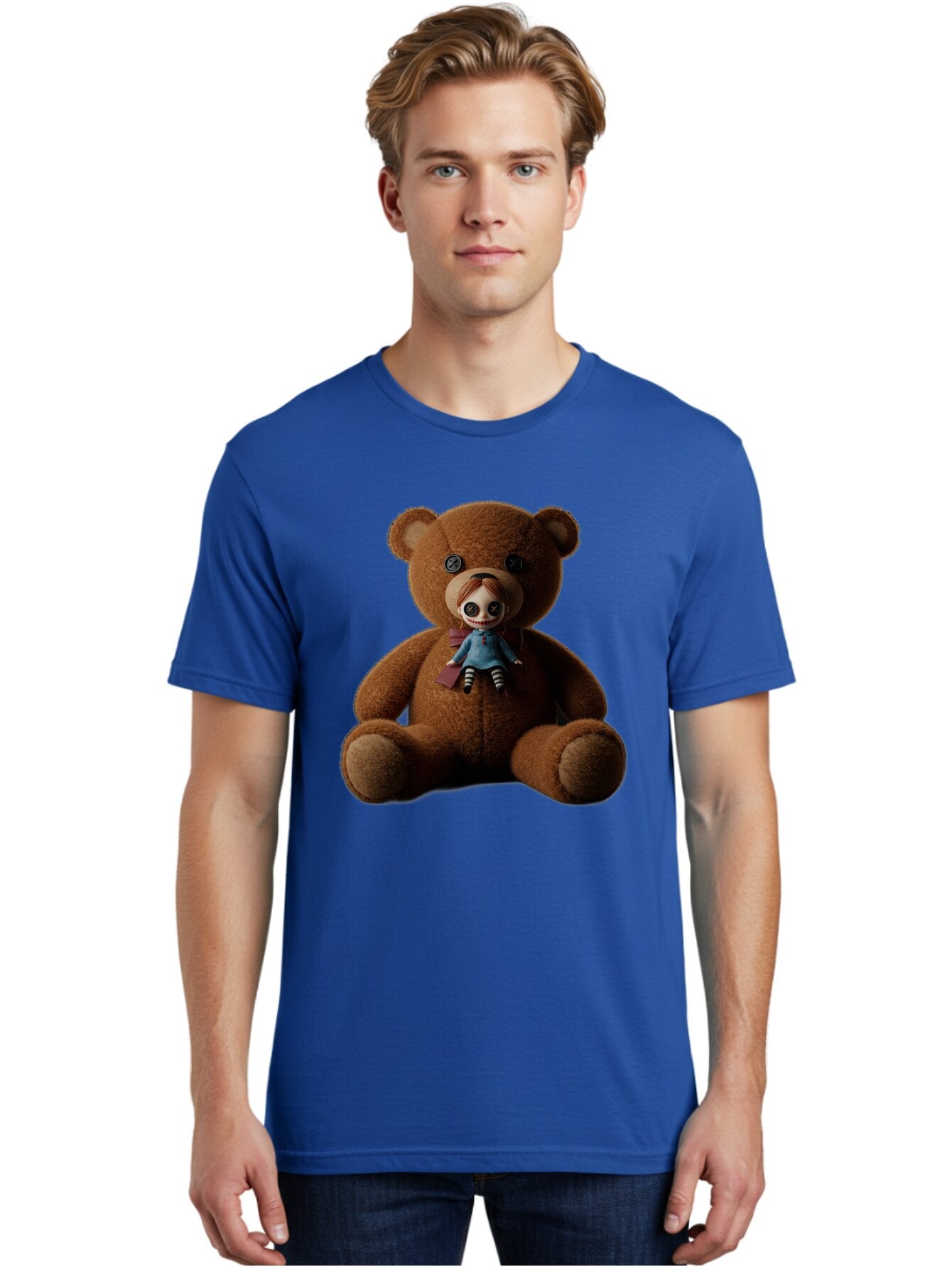 Teddy-Head-Annabelle Men'S Graphic Tee, 100% Cotton, Comfortable Casual Summer Wear, Machine Washable, Vintage Camera, Old Camera, Antique Camera, Black Camera, Classic Photography, Photography Equipment, Nostalgic Device, Film Camera, Ban723 29