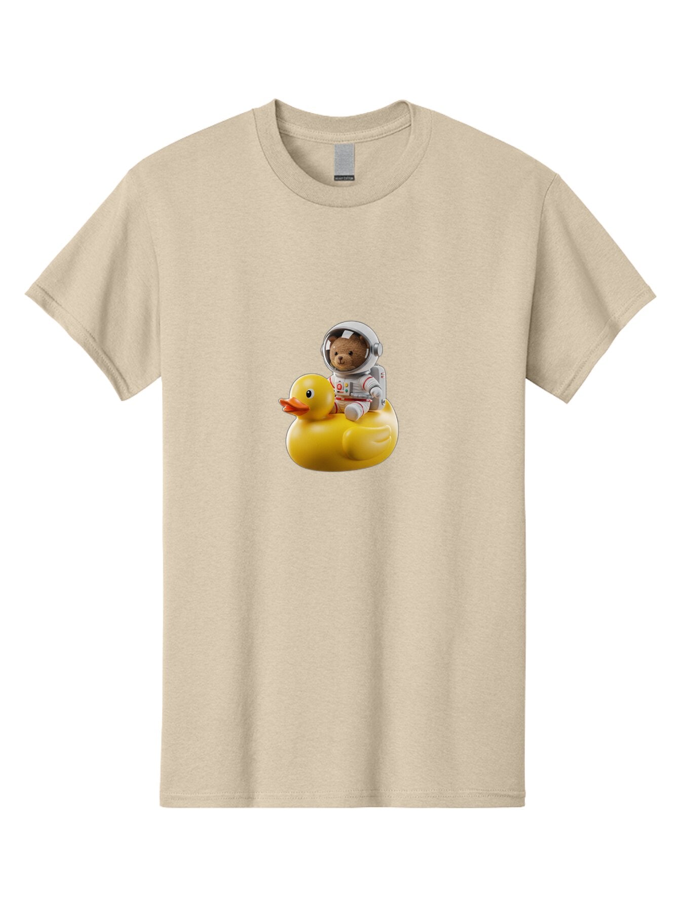 Teddy-In-Space-Suit-On-Rubber-Duck Men'S Graphic Tee, 100% Cotton, Comfortable Casual Summer Wear, Machine Washable, Vintage Camera, Old Camera, Antique Camera, Black Camera, Classic Photography, Photography Equipment, Nostalgic Device, Ban726 14