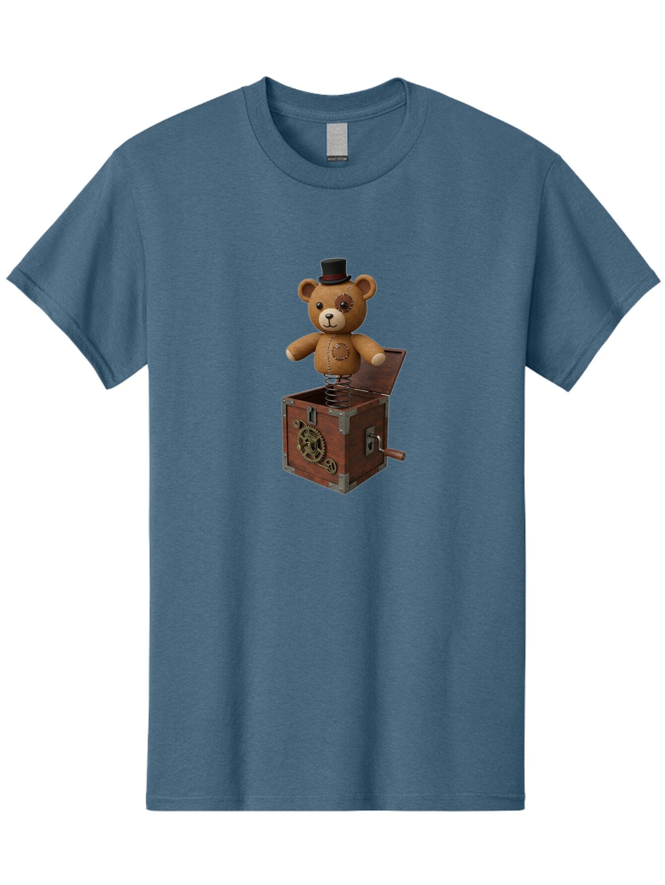 Teddy-Jack-In-The-Box Men'S Graphic Tee, 100% Cotton, Comfortable Casual Summer Wear, Machine Washable, Vintage Camera, Old Camera, Antique Camera, Black Camera, Classic Photography, Photography Equipment, Nostalgic Device, Film Camera, Ban727 13