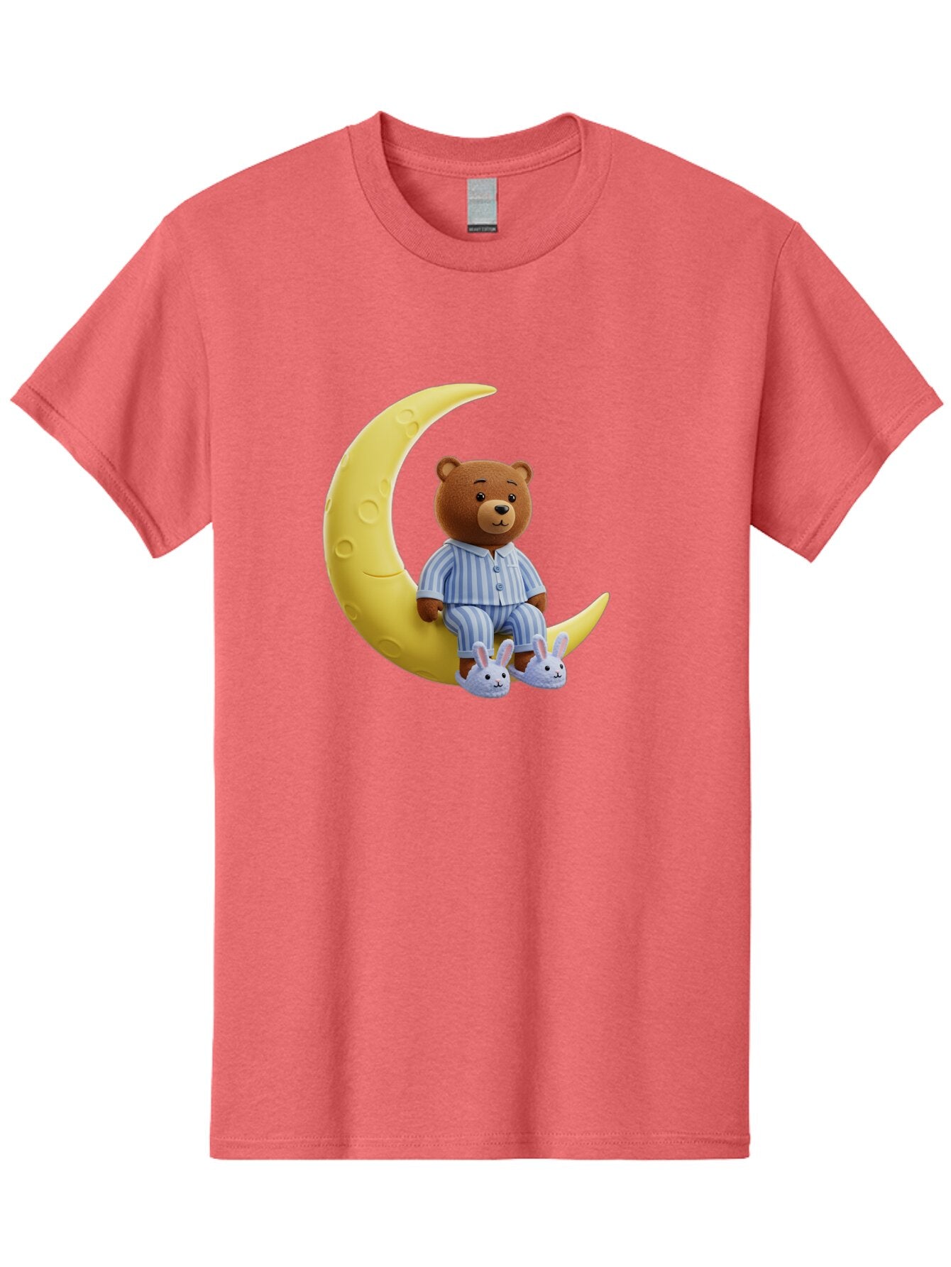 Teddy-On-Crescent-Moon Men'S Graphic Tee, 100% Cotton, Comfortable Casual Summer Wear, Machine Washable, Vintage Camera, Old Camera, Antique Camera, Black Camera, Classic Photography, Photography Equipment, Nostalgic Device, Film Camera, Ban729 14