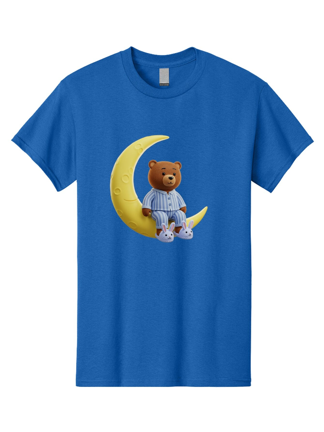 Teddy-On-Crescent-Moon Men'S Graphic Tee, 100% Cotton, Comfortable Casual Summer Wear, Machine Washable, Vintage Camera, Old Camera, Antique Camera, Black Camera, Classic Photography, Photography Equipment, Nostalgic Device, Film Camera, Ban729 8