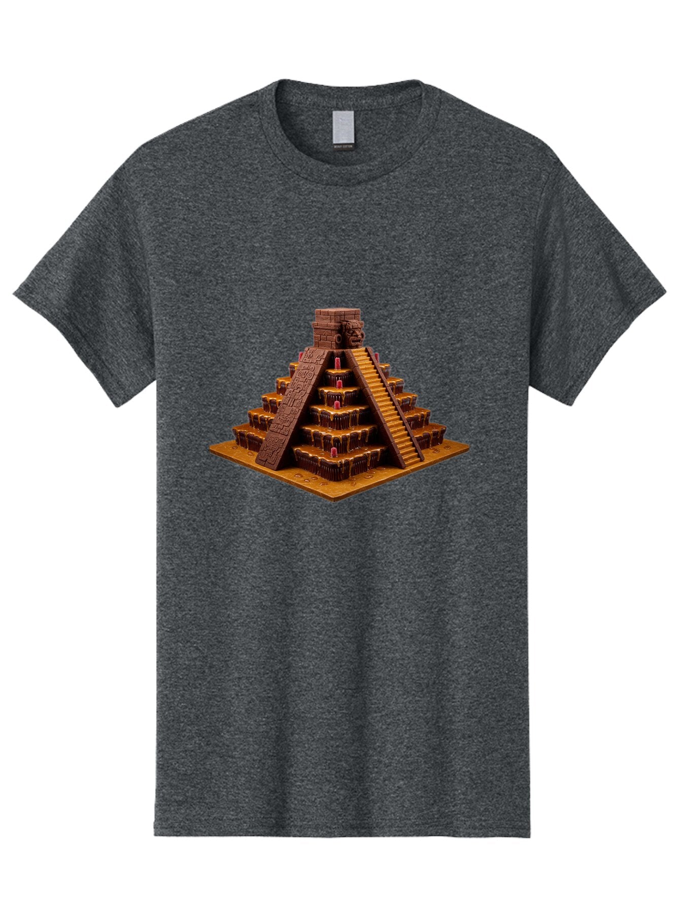 Temple-Pyramid Men'S Graphic Tee, 100% Cotton, Comfortable Casual Summer Wear, Machine Washable, Vintage Camera, Old Camera, Antique Camera, Black Camera, Classic Photography, Photography Equipment, Nostalgic Device, Film Camera, Camera Art Ban733 12
