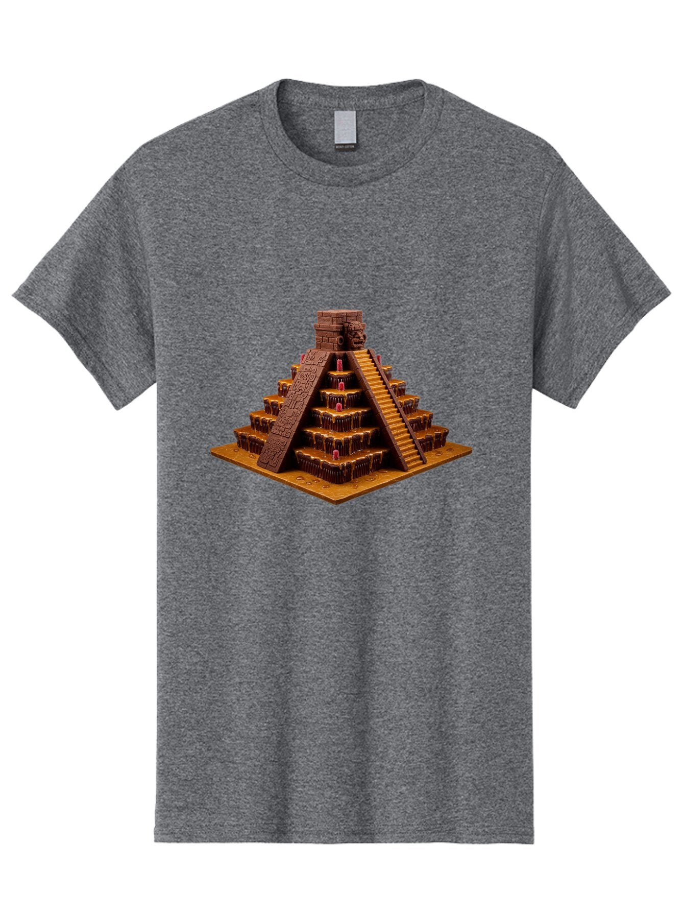 Temple-Pyramid Men'S Graphic Tee, 100% Cotton, Comfortable Casual Summer Wear, Machine Washable, Vintage Camera, Old Camera, Antique Camera, Black Camera, Classic Photography, Photography Equipment, Nostalgic Device, Film Camera, Camera Art Ban733 11