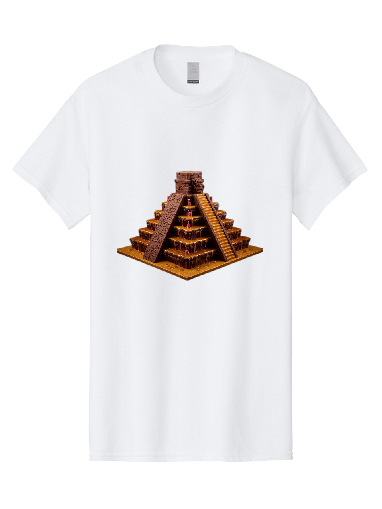 Temple-Pyramid Men'S Graphic Tee, 100% Cotton, Comfortable Casual Summer Wear, Machine Washable, Vintage Camera, Old Camera, Antique Camera, Black Camera, Classic Photography, Photography Equipment, Nostalgic Device, Film Camera, Camera Art Ban733 8