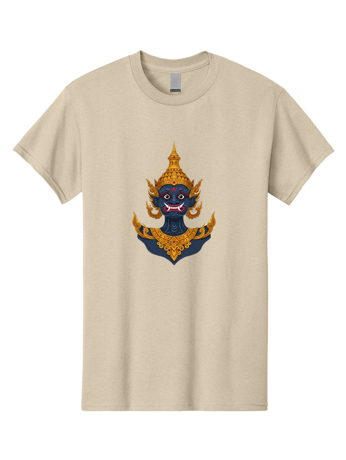 Thai-Demon-Mask Men'S Graphic Tee, 100% Cotton, Comfortable Casual Summer Wear, Machine Washable, Vintage Camera, Old Camera, Antique Camera, Black Camera, Classic Photography, Photography Equipment, Nostalgic Device, Film Camera, Camera Art Ban738 9