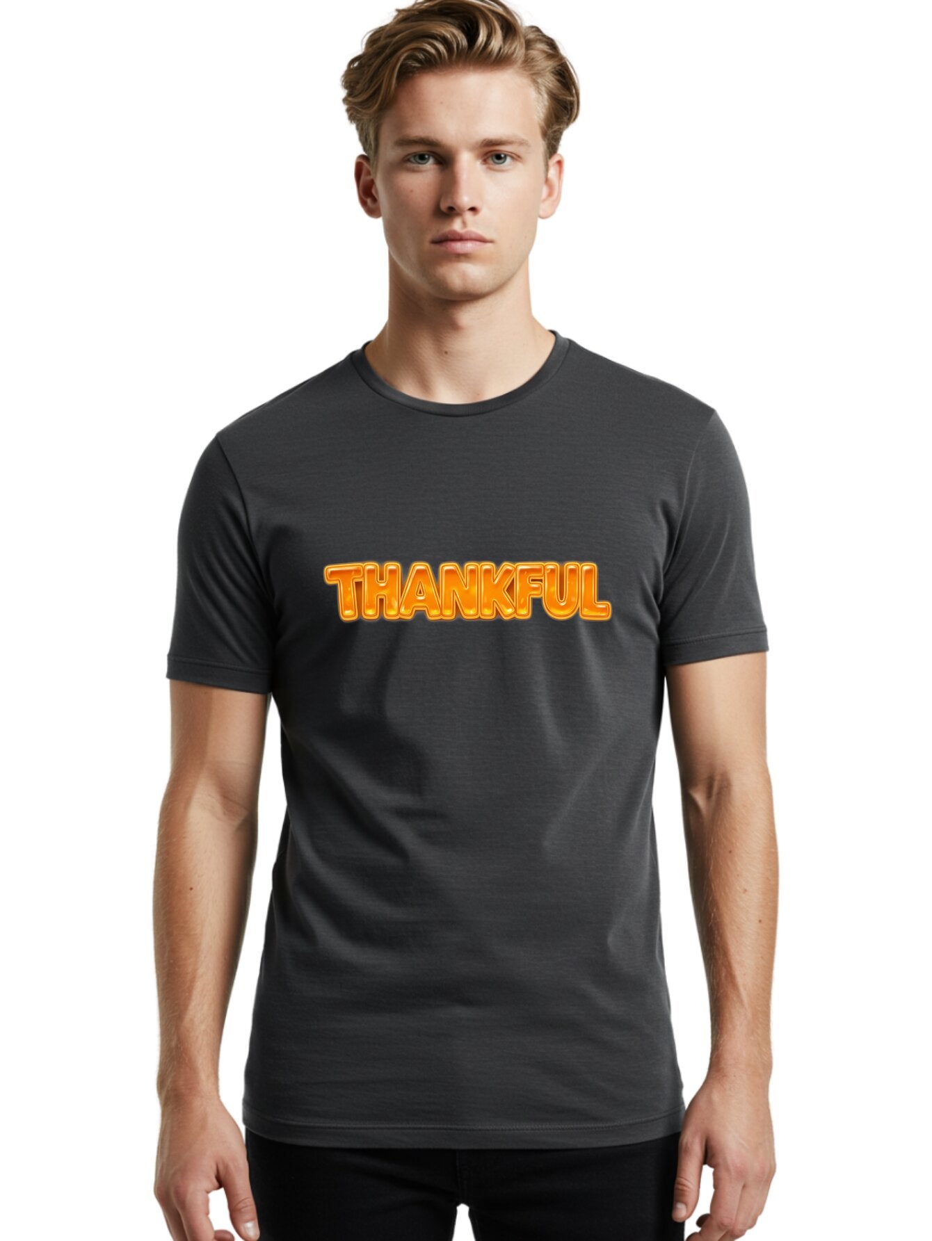 Thankful-3 Men'S Graphic Tee, 100% Cotton, Comfortable Casual Summer Wear, Machine Washable, Vintage Camera, Old Camera, Antique Camera, Black Camera, Classic Photography, Photography Equipment, Nostalgic Device, Film Camera, Camera Art Ban741 16