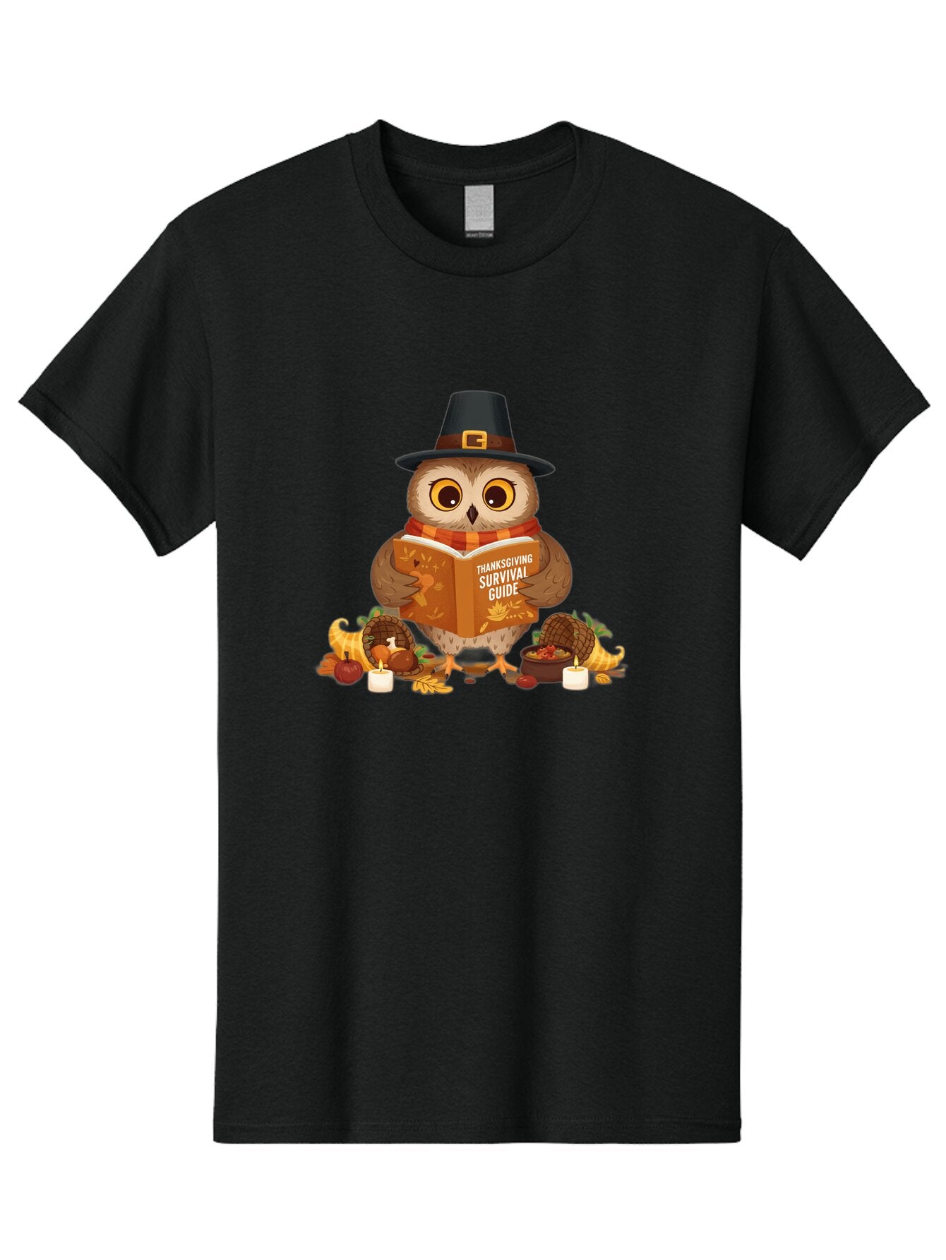 Thanksgiving-Survival-Guide-2 Men'S Graphic Tee, 100% Cotton, Comfortable Casual Summer Wear, Machine Washable, Vintage Camera, Old Camera, Antique Camera, Black Camera, Classic Photography, Photography Equipment, Nostalgic Device, Ban748 12