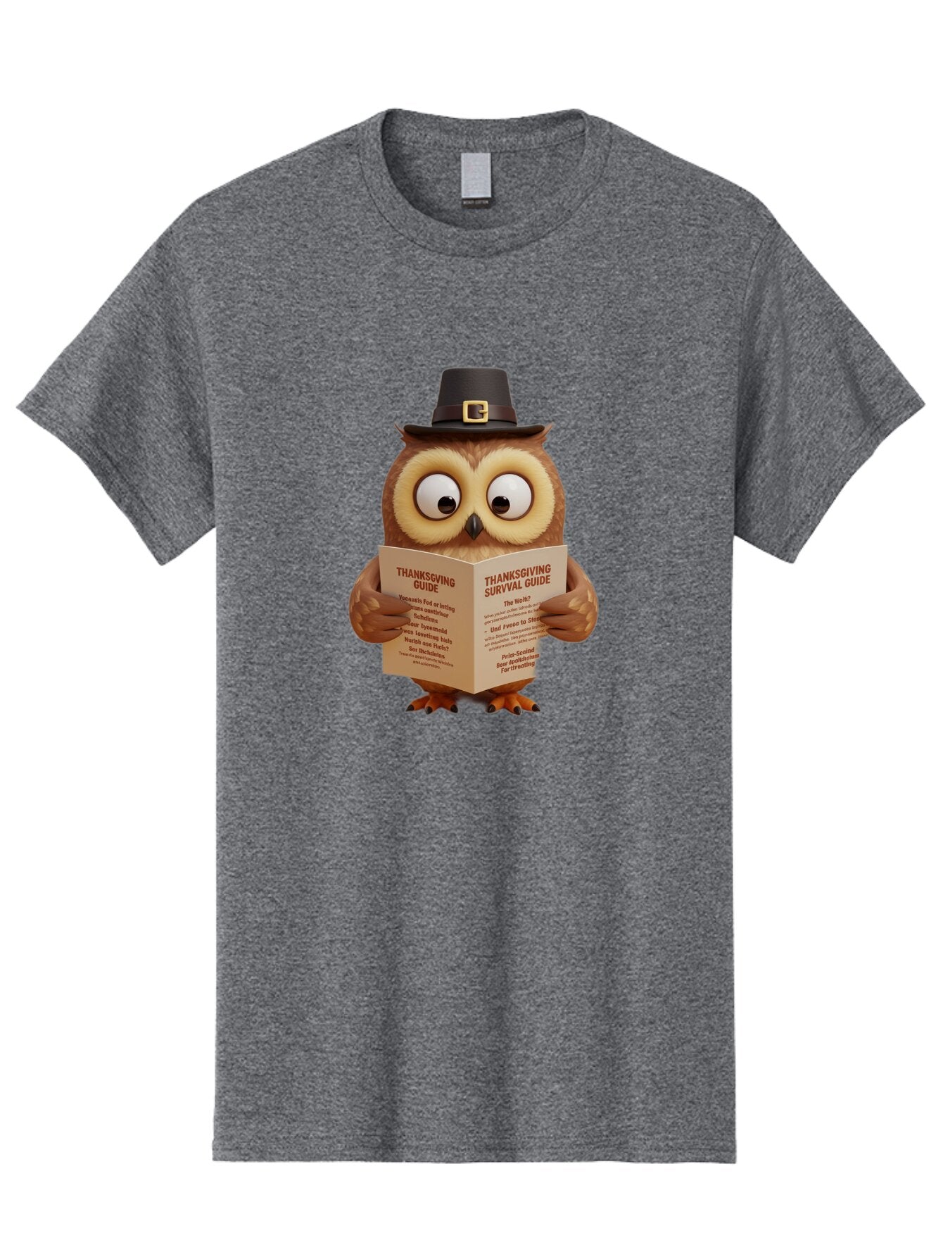Thanksgiving-Survival-Guide-Owl-1 Men'S Graphic Tee, 100% Cotton, Comfortable Casual Summer Wear, Machine Washable, Vintage Camera, Old Camera, Antique Camera, Black Camera, Classic Photography, Photography Equipment, Nostalgic Device, Ban750 13