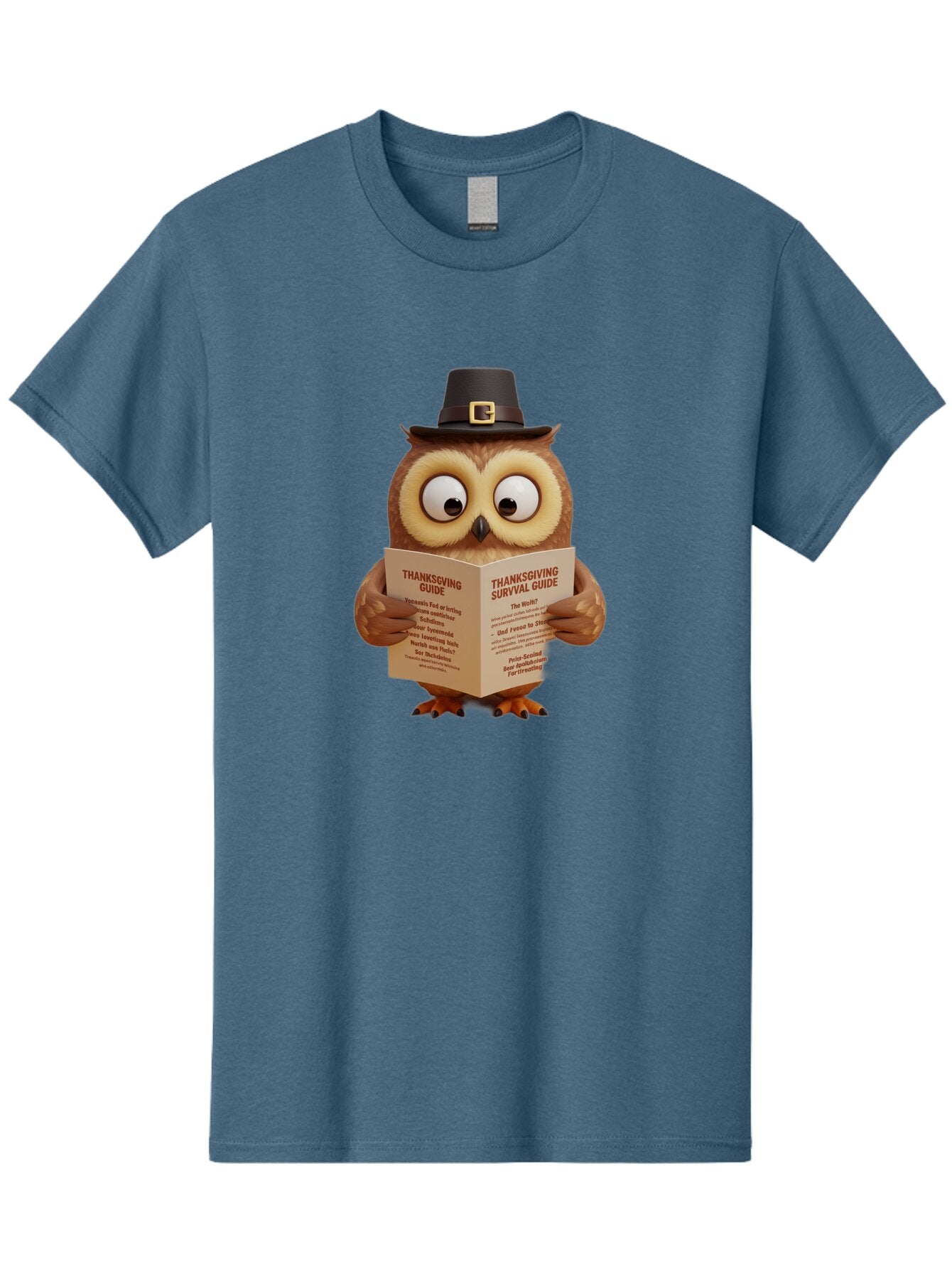 Thanksgiving-Survival-Guide-Owl-1 Men'S Graphic Tee, 100% Cotton, Comfortable Casual Summer Wear, Machine Washable, Vintage Camera, Old Camera, Antique Camera, Black Camera, Classic Photography, Photography Equipment, Nostalgic Device, Ban750 3