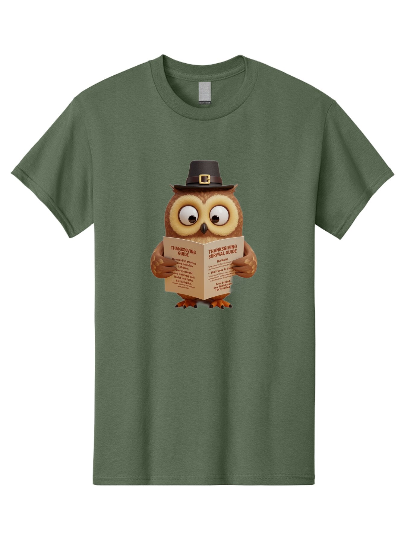 Thanksgiving-Survival-Guide-Owl-1 Men'S Graphic Tee, 100% Cotton, Comfortable Casual Summer Wear, Machine Washable, Vintage Camera, Old Camera, Antique Camera, Black Camera, Classic Photography, Photography Equipment, Nostalgic Device, Ban750 9