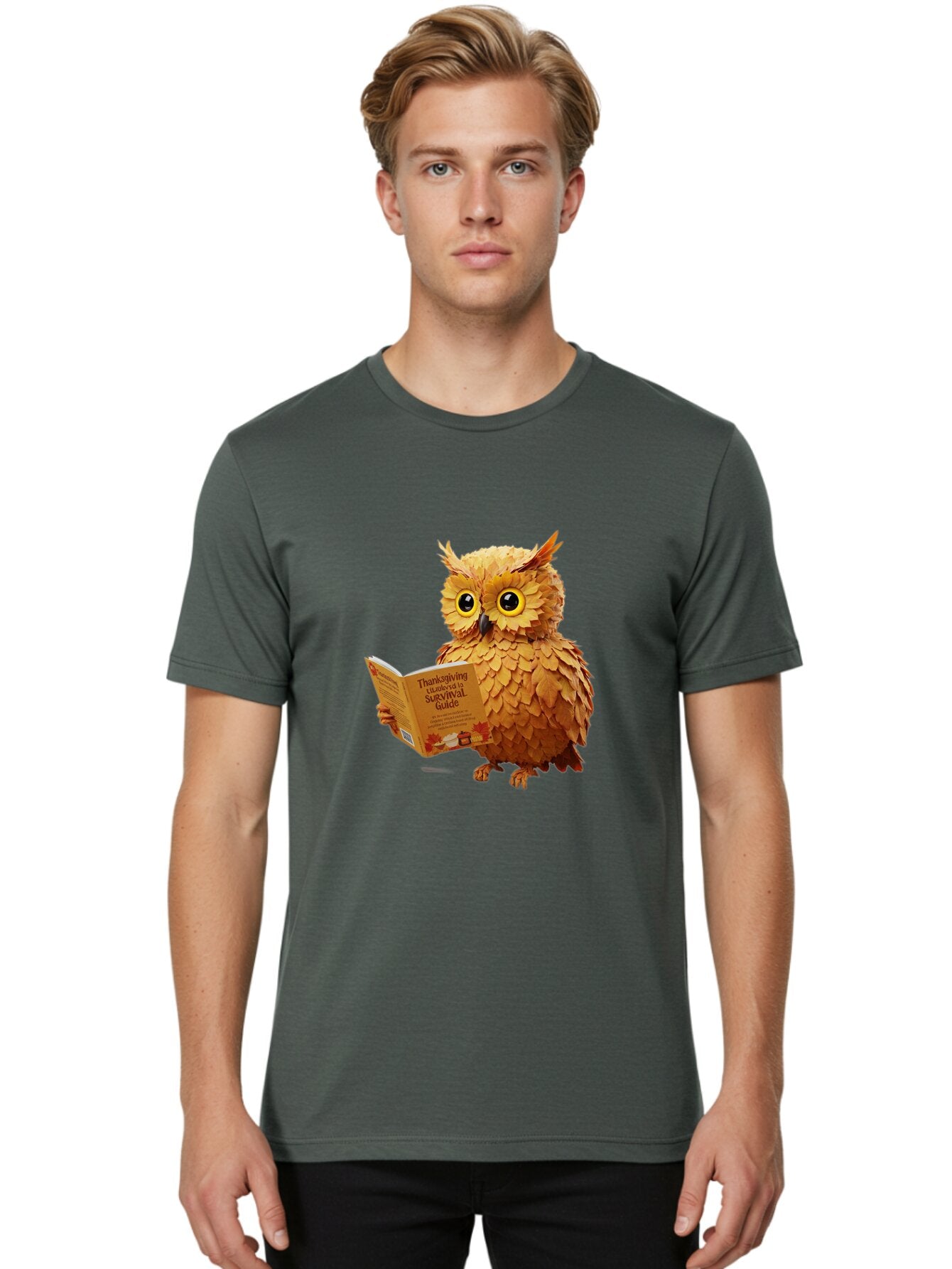 Thanksgiving-Survival-Guide-Owl-2 Men'S Graphic Tee, 100% Cotton, Comfortable Casual Summer Wear, Machine Washable, Vintage Camera, Old Camera, Antique Camera, Black Camera, Classic Photography, Photography Equipment, Nostalgic Device, Ban751 29