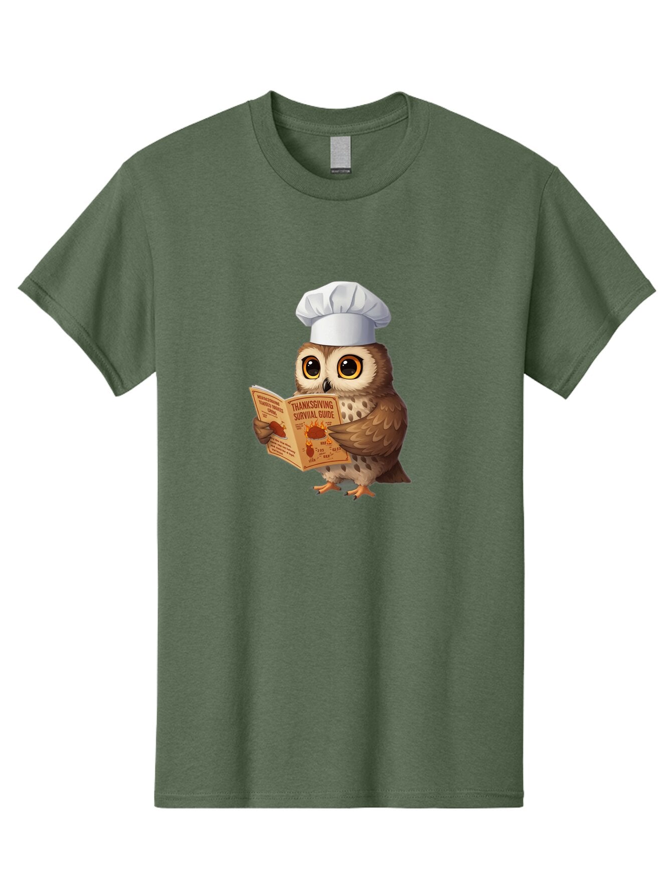 Thanksgiving-Survival-Guide-Owl-4 Men'S Graphic Tee, 100% Cotton, Comfortable Casual Summer Wear, Machine Washable, Vintage Camera, Old Camera, Antique Camera, Black Camera, Classic Photography, Photography Equipment, Nostalgic Device, Ban753 4