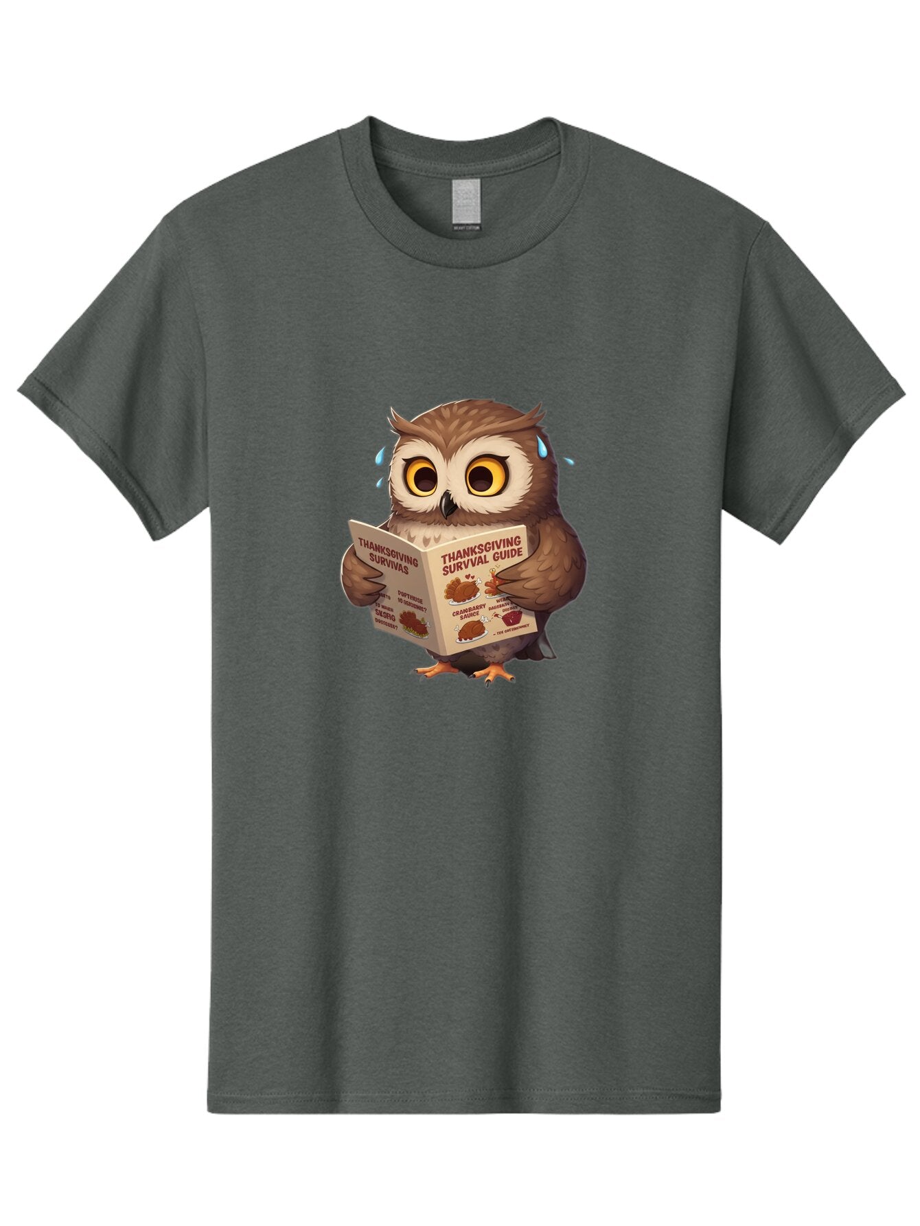 Thanksgiving-Survival-Guide-Owl Men'S Graphic Tee, 100% Cotton, Comfortable Casual Summer Wear, Machine Washable, Vintage Camera, Old Camera, Antique Camera, Black Camera, Classic Photography, Photography Equipment, Nostalgic Device, Ban754 10