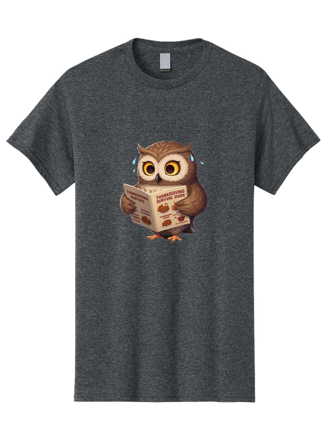 Thanksgiving-Survival-Guide-Owl Men'S Graphic Tee, 100% Cotton, Comfortable Casual Summer Wear, Machine Washable, Vintage Camera, Old Camera, Antique Camera, Black Camera, Classic Photography, Photography Equipment, Nostalgic Device, Ban754 6