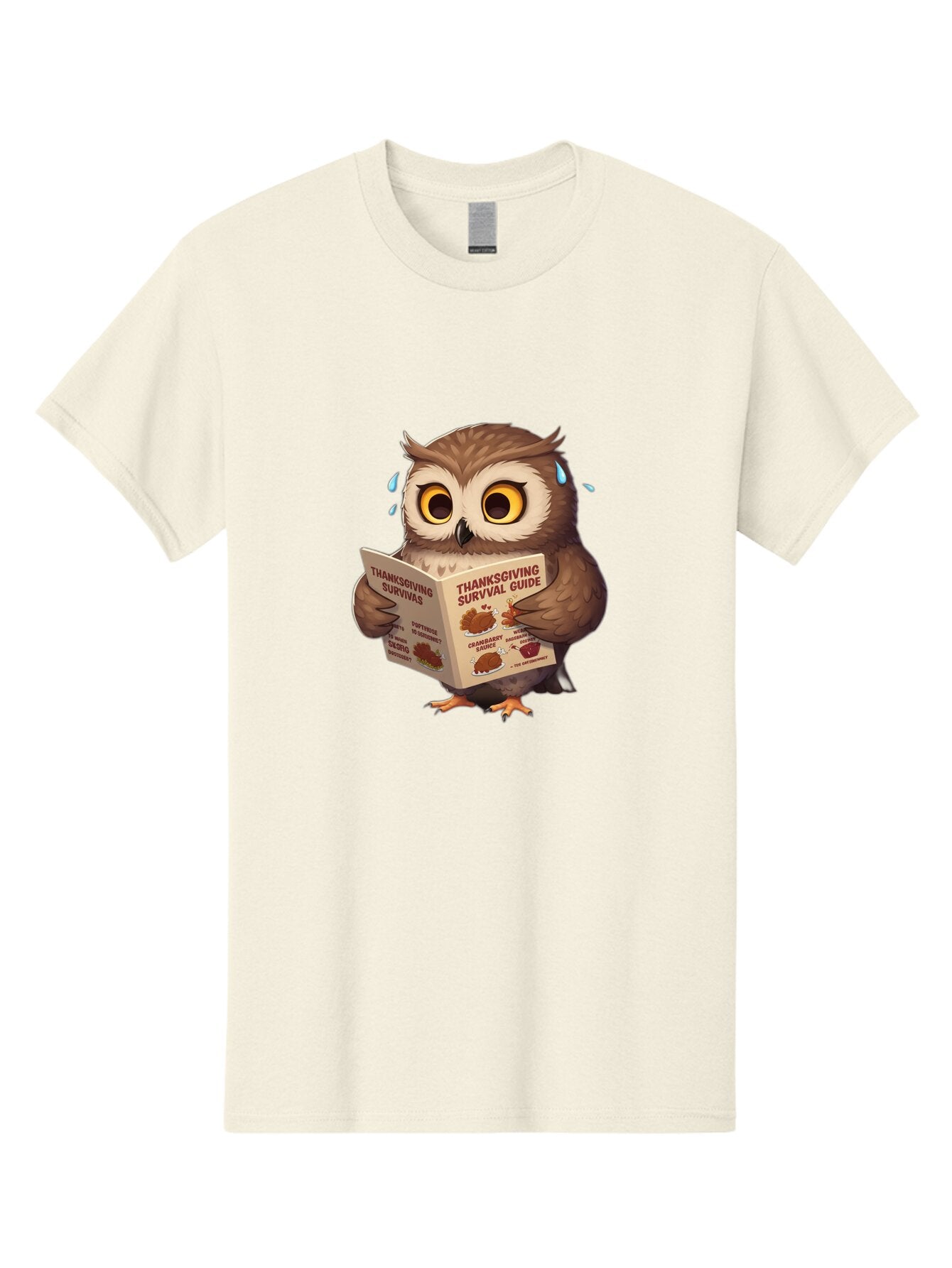 Thanksgiving-Survival-Guide-Owl Men'S Graphic Tee, 100% Cotton, Comfortable Casual Summer Wear, Machine Washable, Vintage Camera, Old Camera, Antique Camera, Black Camera, Classic Photography, Photography Equipment, Nostalgic Device, Ban754 8