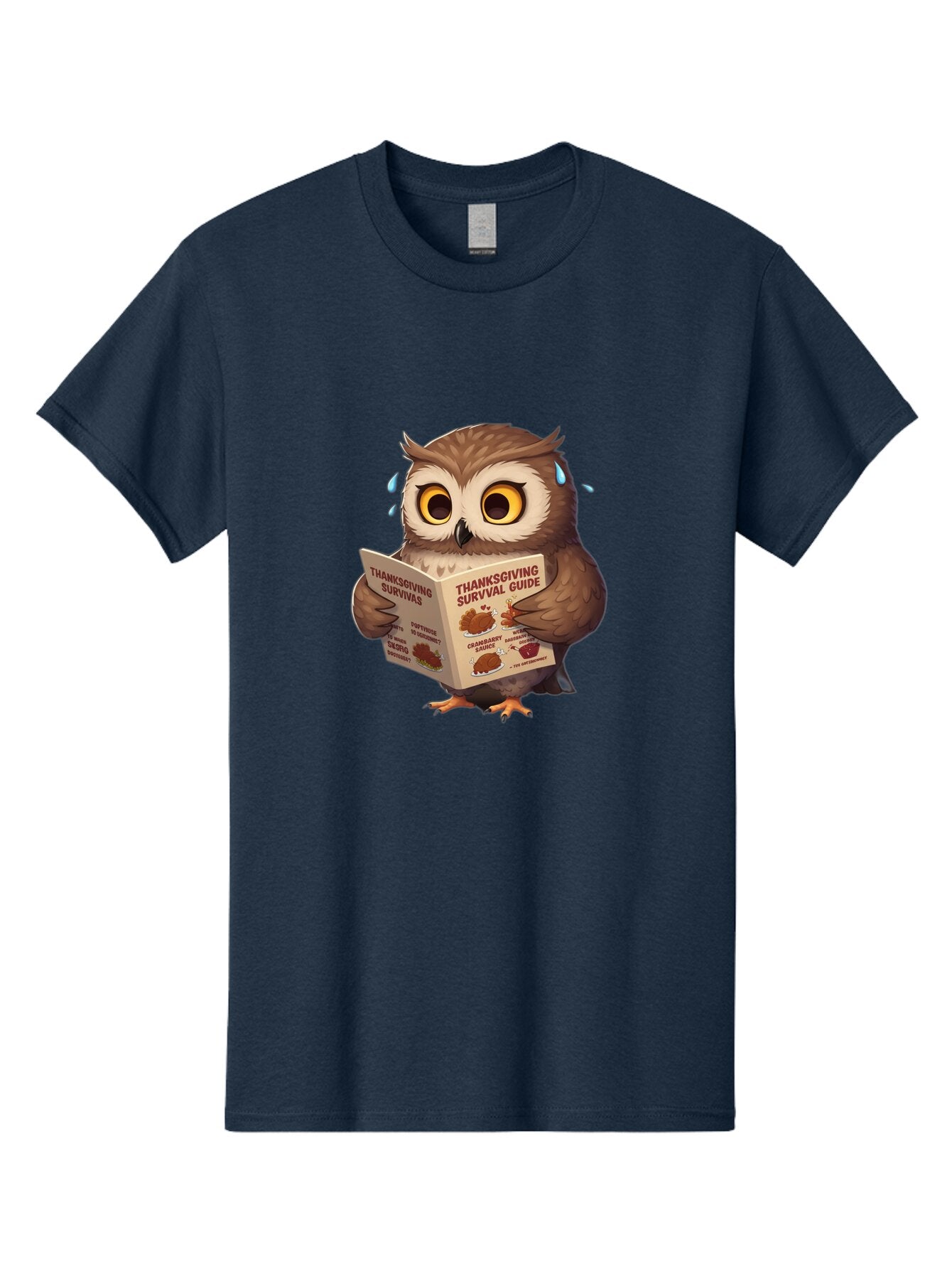Thanksgiving-Survival-Guide-Owl Men'S Graphic Tee, 100% Cotton, Comfortable Casual Summer Wear, Machine Washable, Vintage Camera, Old Camera, Antique Camera, Black Camera, Classic Photography, Photography Equipment, Nostalgic Device, Ban754 15