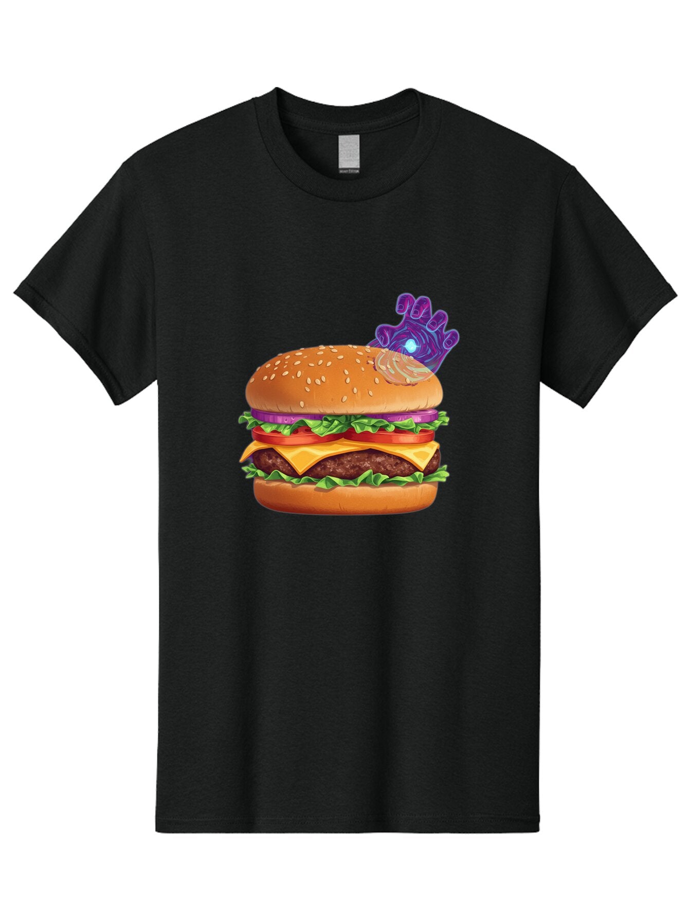 Thanos-Burger Men'S Graphic Tee, 100% Cotton, Comfortable Casual Summer Wear, Machine Washable, Vintage Camera, Old Camera, Antique Camera, Black Camera, Classic Photography, Photography Equipment, Nostalgic Device, Film Camera, Camera Art Ban756 3