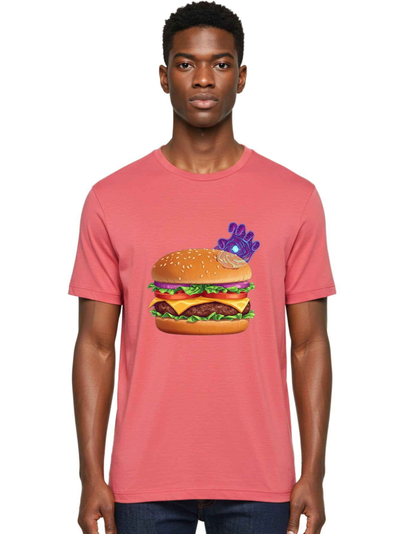 Thanos-Burger Men'S Graphic Tee, 100% Cotton, Comfortable Casual Summer Wear, Machine Washable, Vintage Camera, Old Camera, Antique Camera, Black Camera, Classic Photography, Photography Equipment, Nostalgic Device, Film Camera, Camera Art Ban756 21