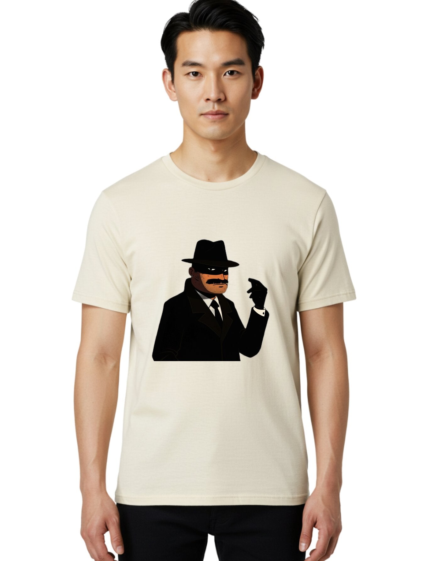 The-Shadow Men'S Graphic Tee, 100% Cotton, Comfortable Casual Summer Wear, Machine Washable, Vintage Camera, Old Camera, Antique Camera, Black Camera, Classic Photography, Photography Equipment, Nostalgic Device, Film Camera, Camera Art Ban757 28