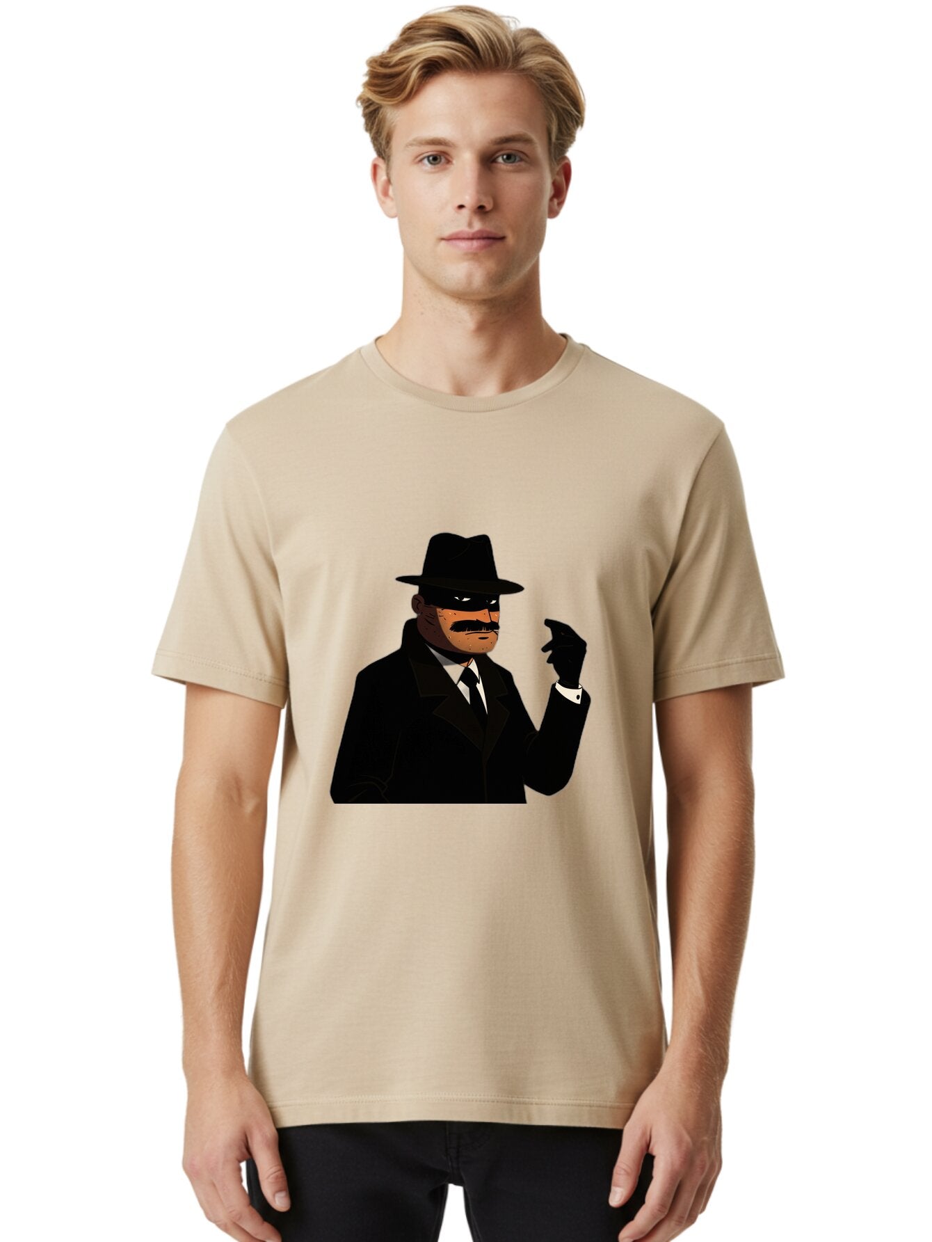 The-Shadow Men'S Graphic Tee, 100% Cotton, Comfortable Casual Summer Wear, Machine Washable, Vintage Camera, Old Camera, Antique Camera, Black Camera, Classic Photography, Photography Equipment, Nostalgic Device, Film Camera, Camera Art Ban757 22