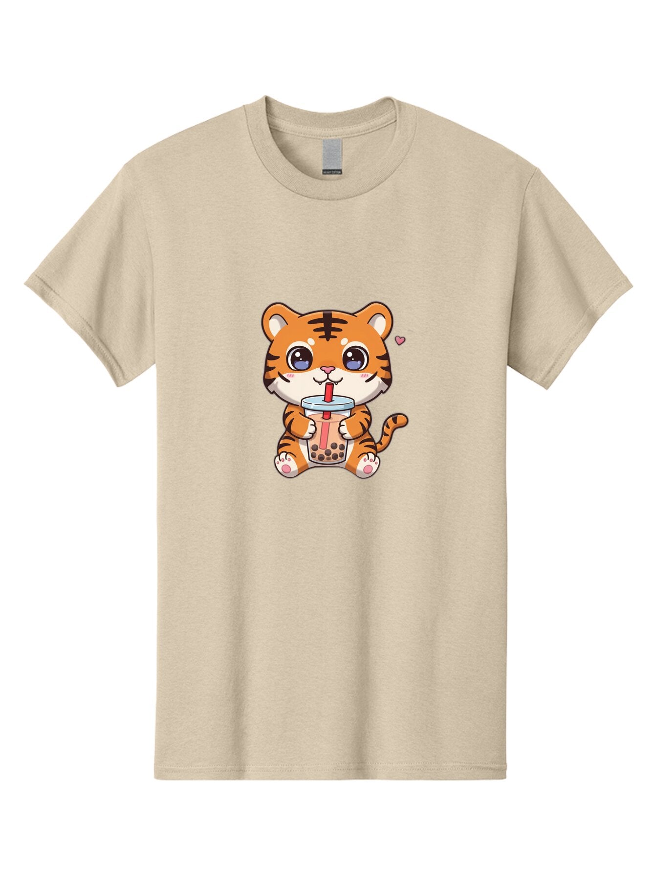 Tiger-Drinking-Boba-1 Men'S Graphic Tee, 100% Cotton, Comfortable Casual Summer Wear, Machine Washable, Vintage Camera, Old Camera, Antique Camera, Black Camera, Classic Photography, Photography Equipment, Nostalgic Device, Film Camera, Ban763 15