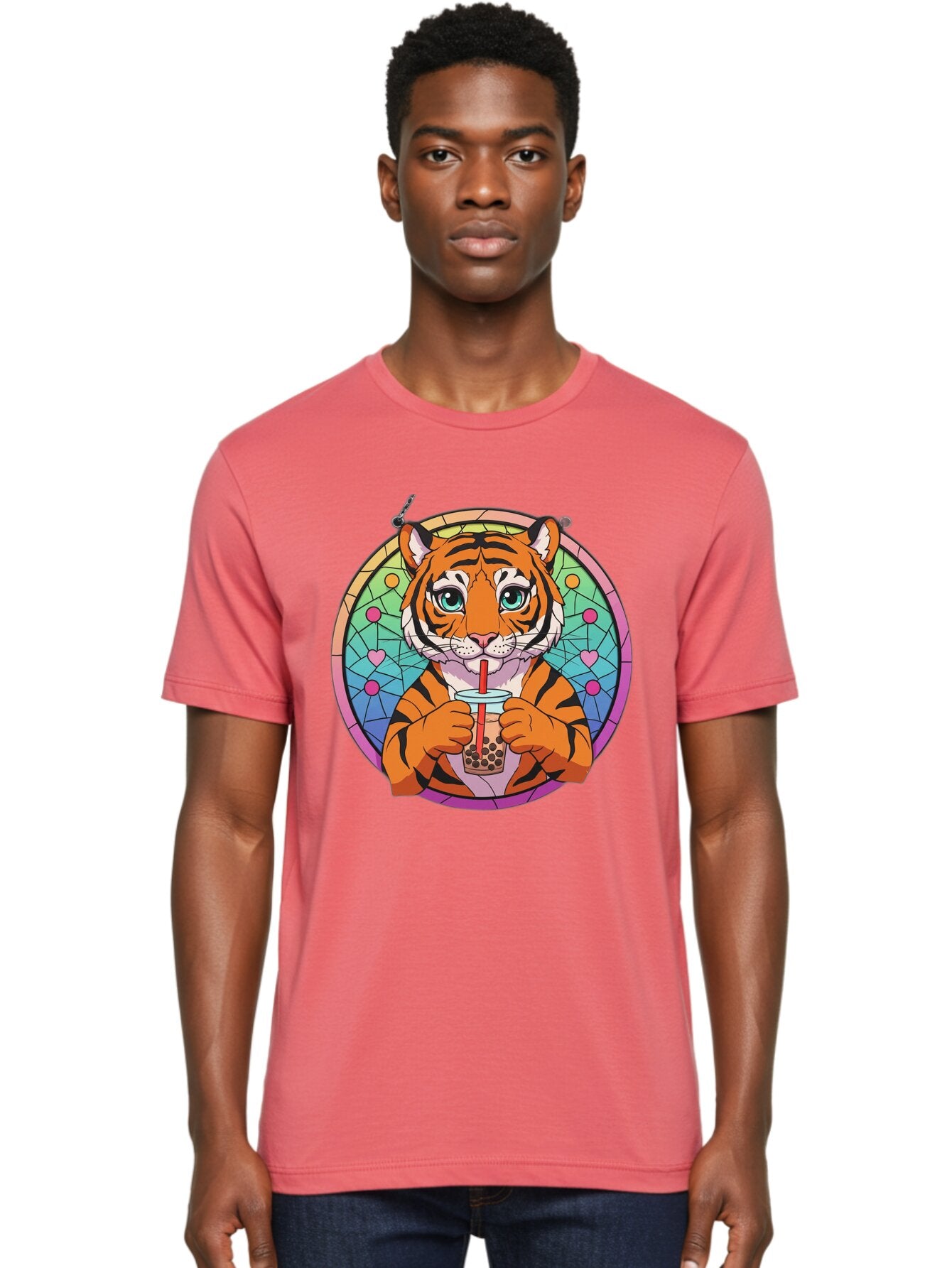 Tiger-With-Boba-Tea Men'S Graphic Tee, 100% Cotton, Comfortable Casual Summer Wear, Machine Washable, Vintage Camera, Old Camera, Antique Camera, Black Camera, Classic Photography, Photography Equipment, Nostalgic Device, Film Camera, Ban770 19