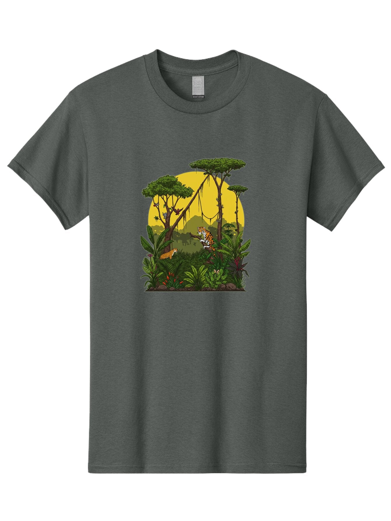 Tigers-In-Jungle Men'S Graphic Tee, 100% Cotton, Comfortable Casual Summer Wear, Machine Washable, Vintage Camera, Old Camera, Antique Camera, Black Camera, Classic Photography, Photography Equipment, Nostalgic Device, Film Camera, Camera Art Ban771 11