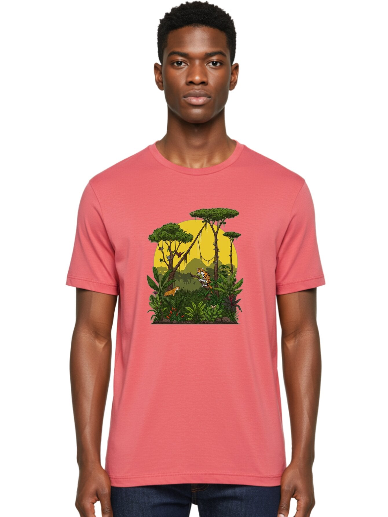 Tigers-In-Jungle Men'S Graphic Tee, 100% Cotton, Comfortable Casual Summer Wear, Machine Washable, Vintage Camera, Old Camera, Antique Camera, Black Camera, Classic Photography, Photography Equipment, Nostalgic Device, Film Camera, Camera Art Ban771 22