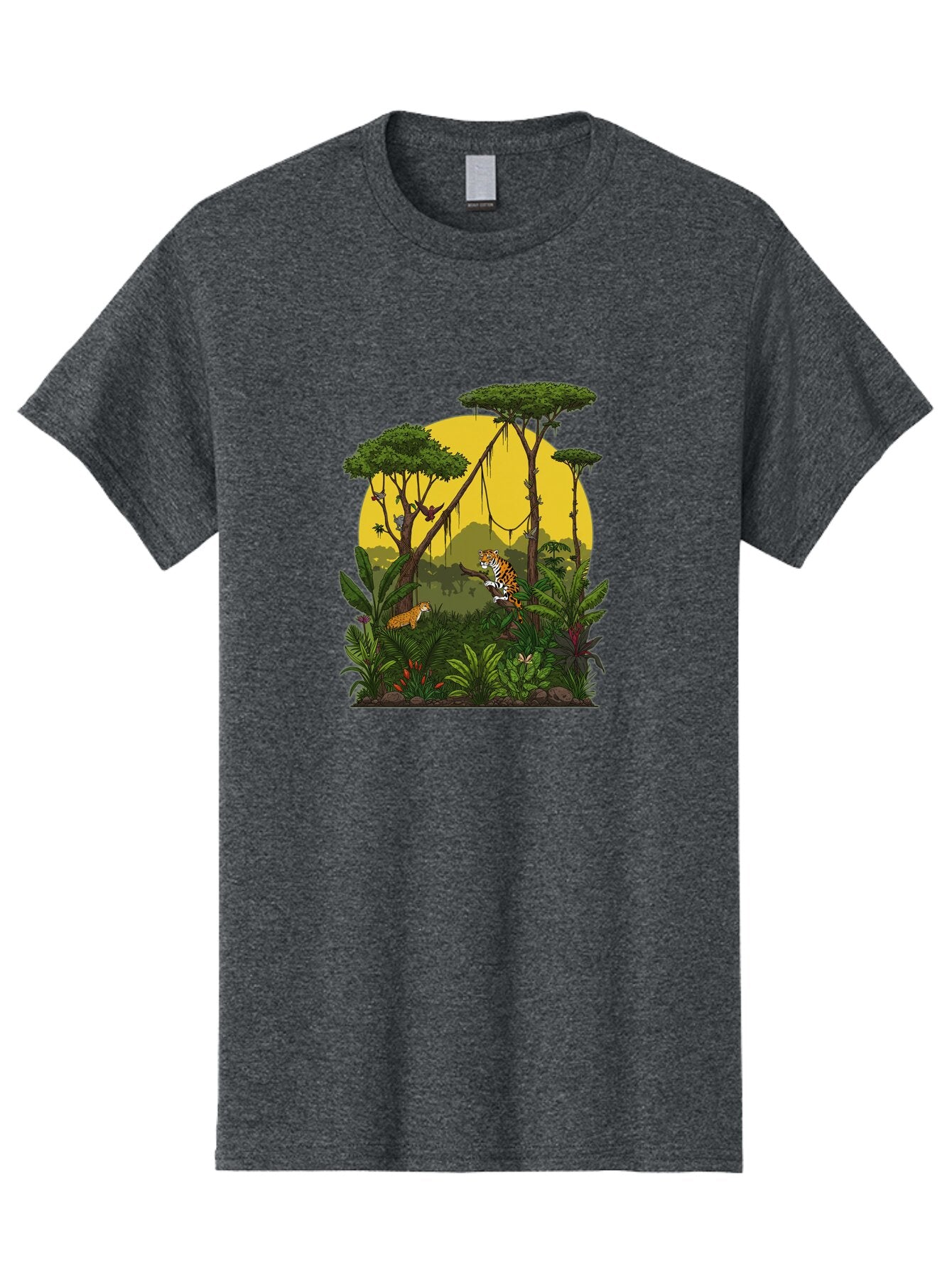 Tigers-In-Jungle Men'S Graphic Tee, 100% Cotton, Comfortable Casual Summer Wear, Machine Washable, Vintage Camera, Old Camera, Antique Camera, Black Camera, Classic Photography, Photography Equipment, Nostalgic Device, Film Camera, Camera Art Ban771 7