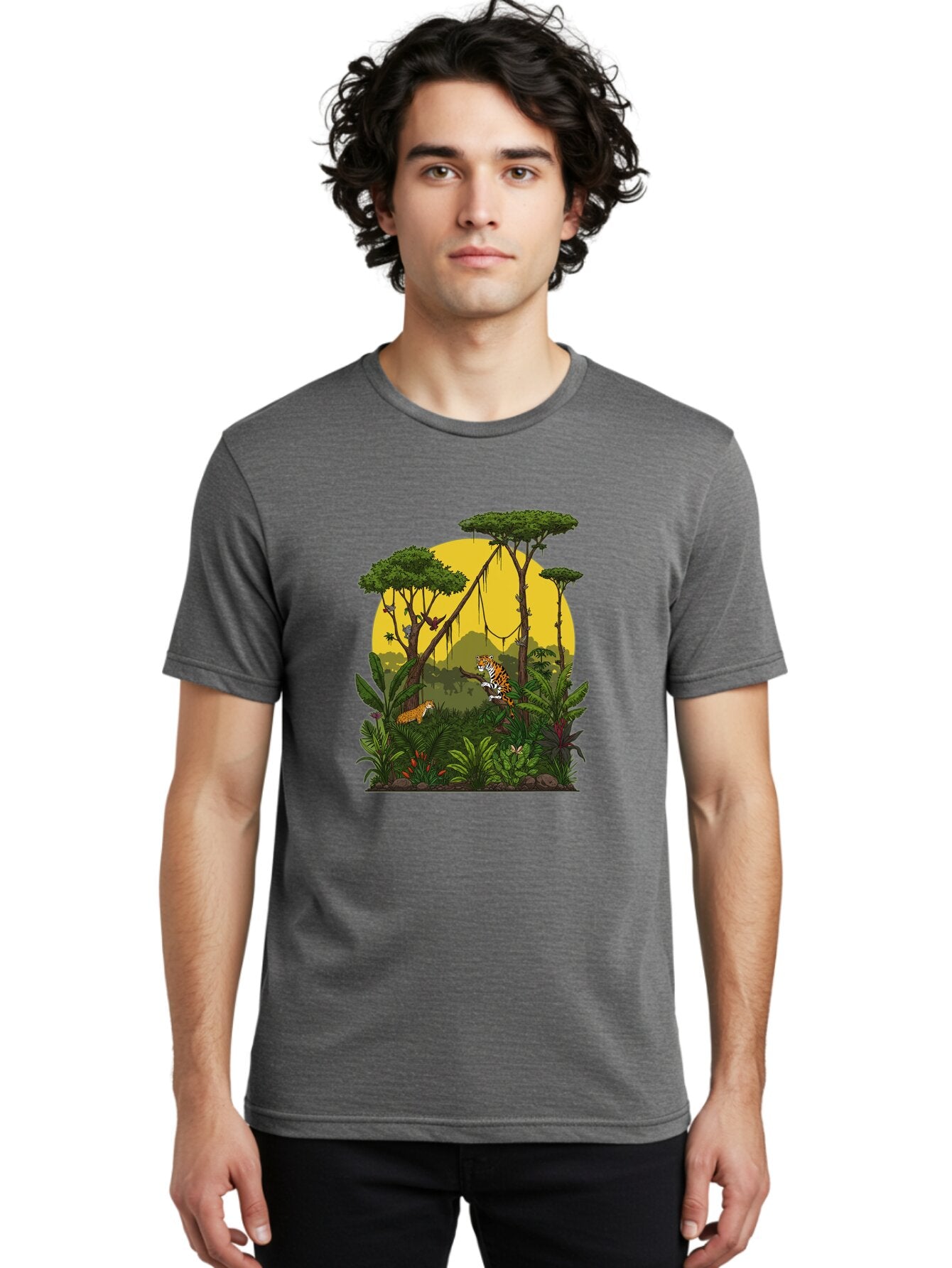 Tigers-In-Jungle Men'S Graphic Tee, 100% Cotton, Comfortable Casual Summer Wear, Machine Washable, Vintage Camera, Old Camera, Antique Camera, Black Camera, Classic Photography, Photography Equipment, Nostalgic Device, Film Camera, Camera Art Ban771 20