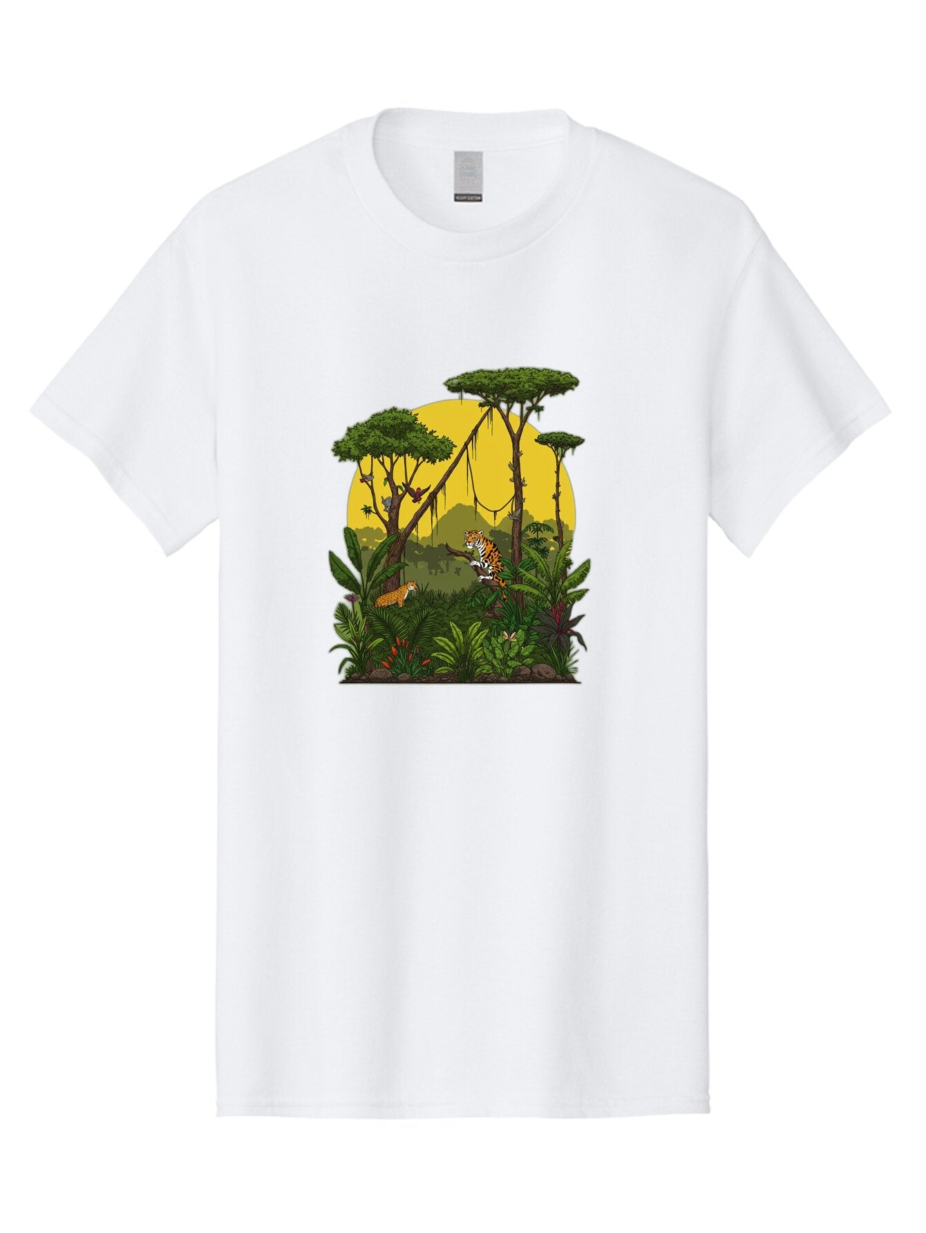Tigers-In-Jungle Men'S Graphic Tee, 100% Cotton, Comfortable Casual Summer Wear, Machine Washable, Vintage Camera, Old Camera, Antique Camera, Black Camera, Classic Photography, Photography Equipment, Nostalgic Device, Film Camera, Camera Art Ban771 9